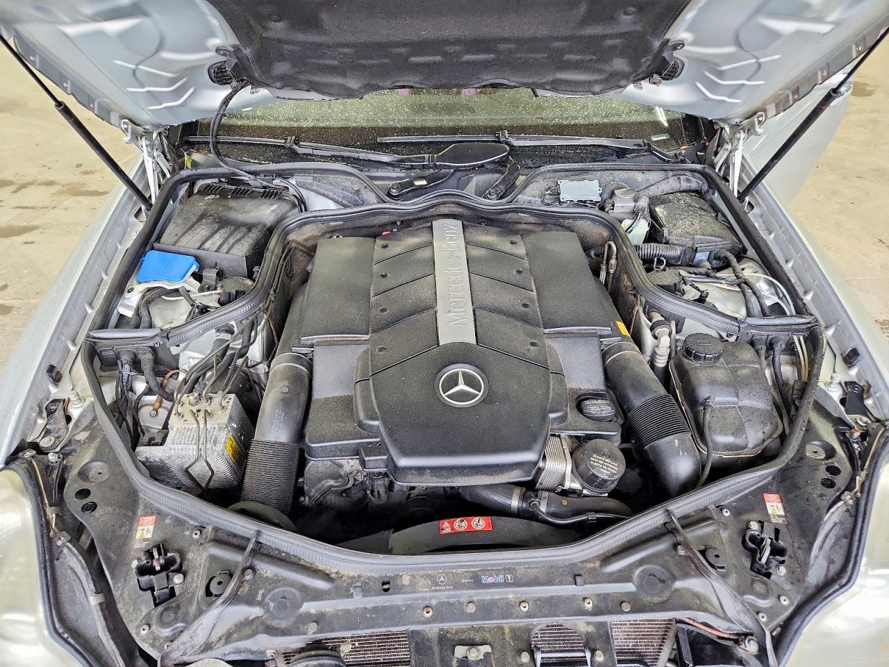 2006 Mercedes-benz Cls 500c Silver vin: WDDDJ75X46A008284