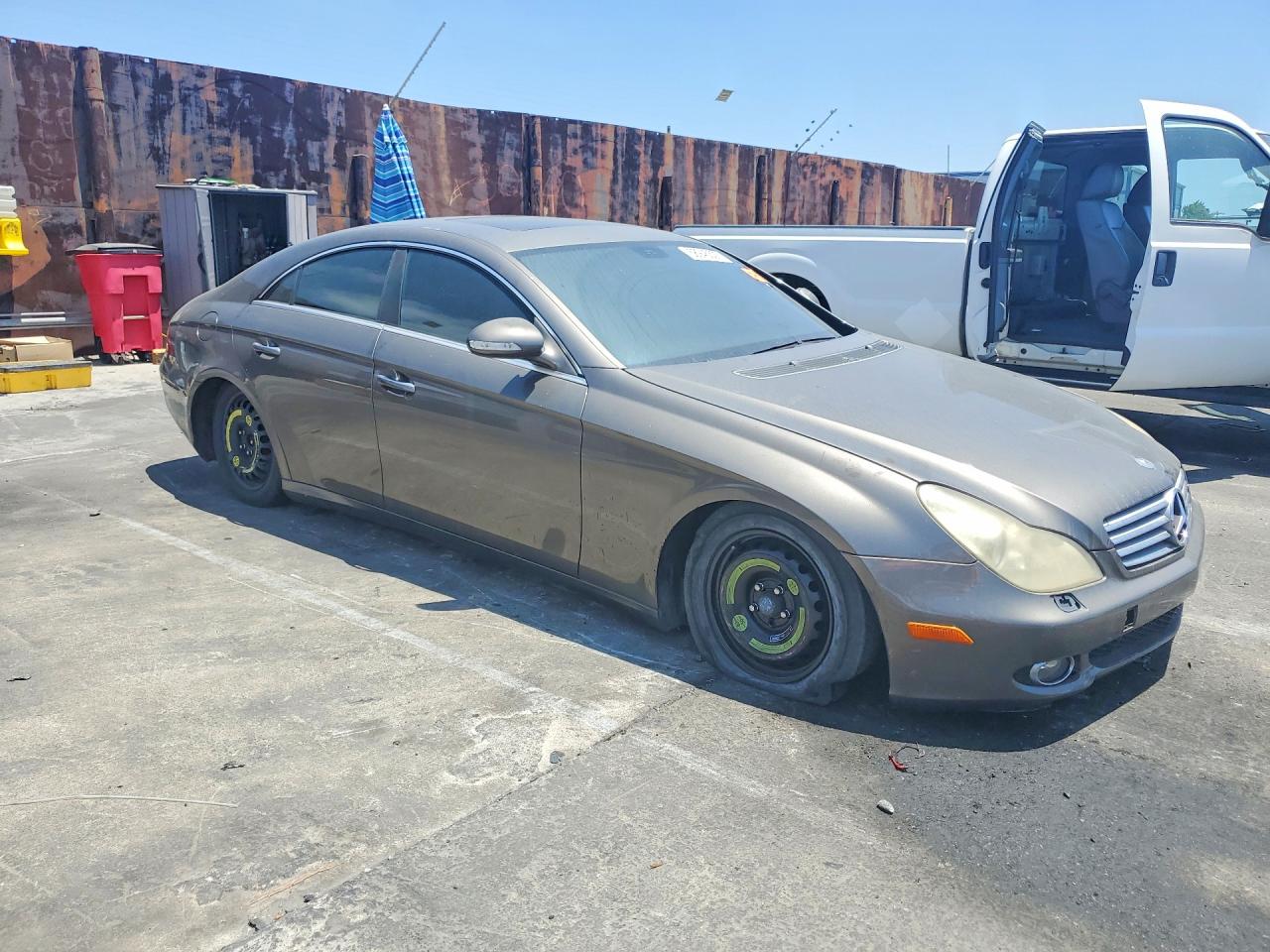 2006 Mercedes-benz Cls 500c Серый vin: WDDDJ75X46A010553