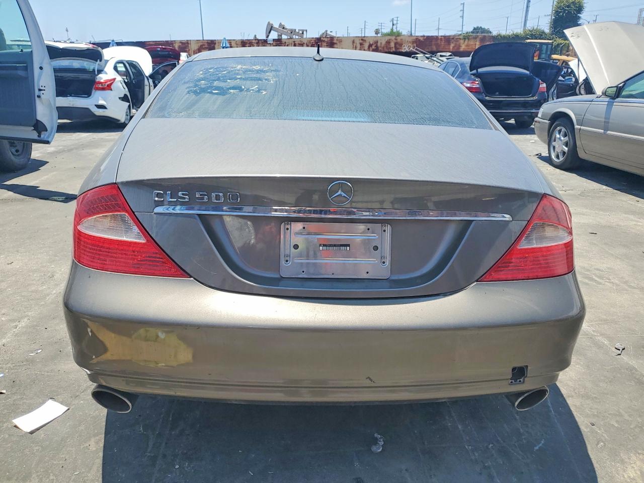 2006 Mercedes-benz Cls 500c Серый vin: WDDDJ75X46A010553