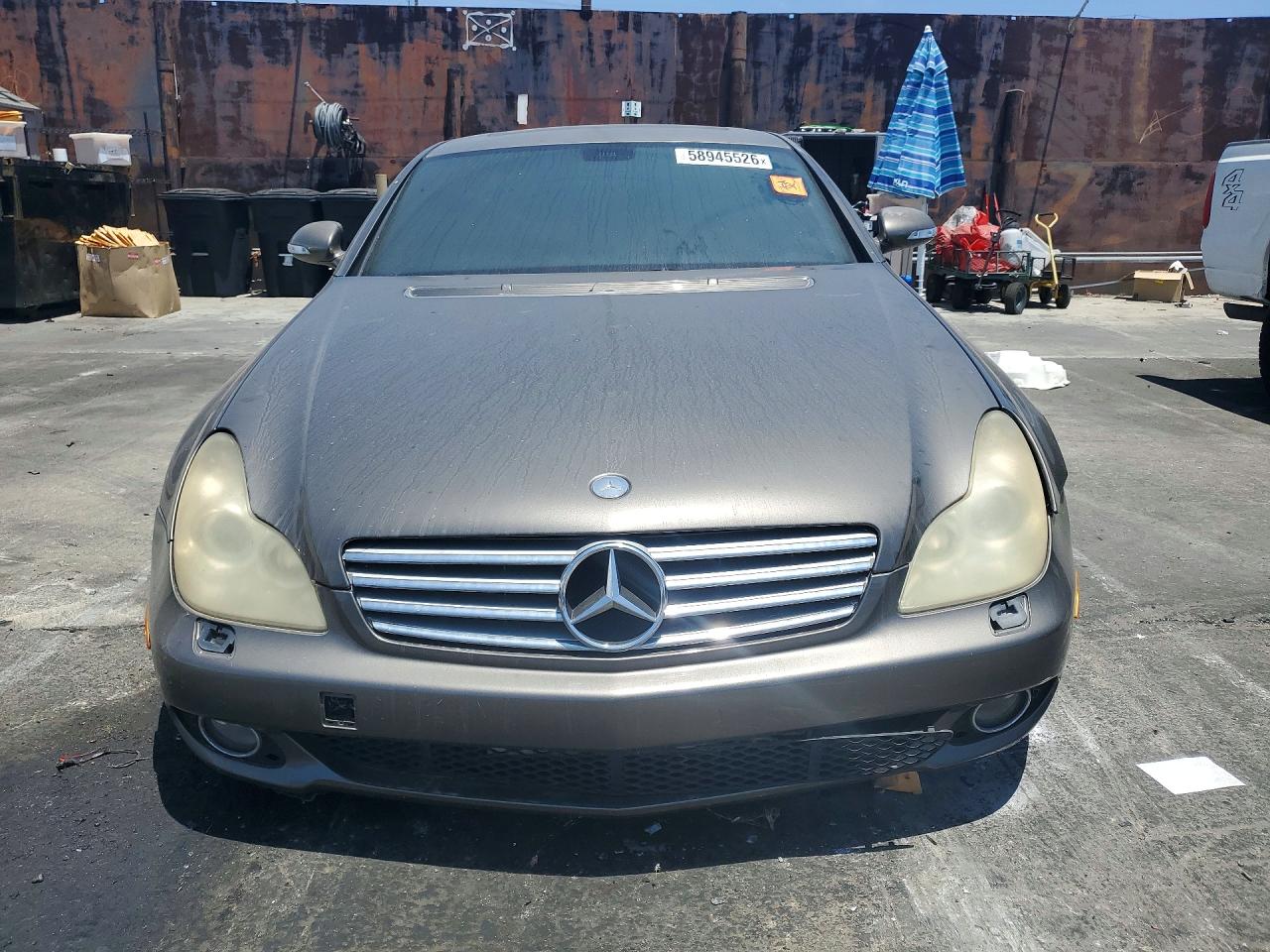 2006 Mercedes-benz Cls 500c Серый vin: WDDDJ75X46A010553