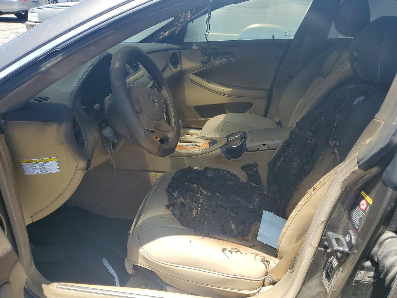 2006 Mercedes-benz Cls 500c Серый vin: WDDDJ75X46A010553