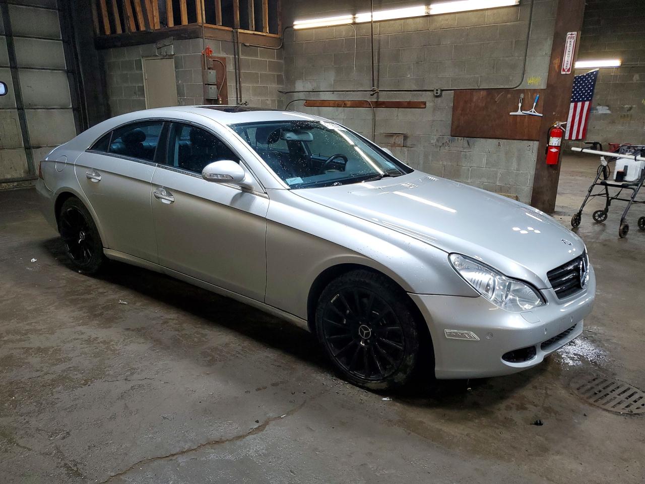 2006 Mercedes-benz Cls 500c Серебряный vin: WDDDJ75X46A017583