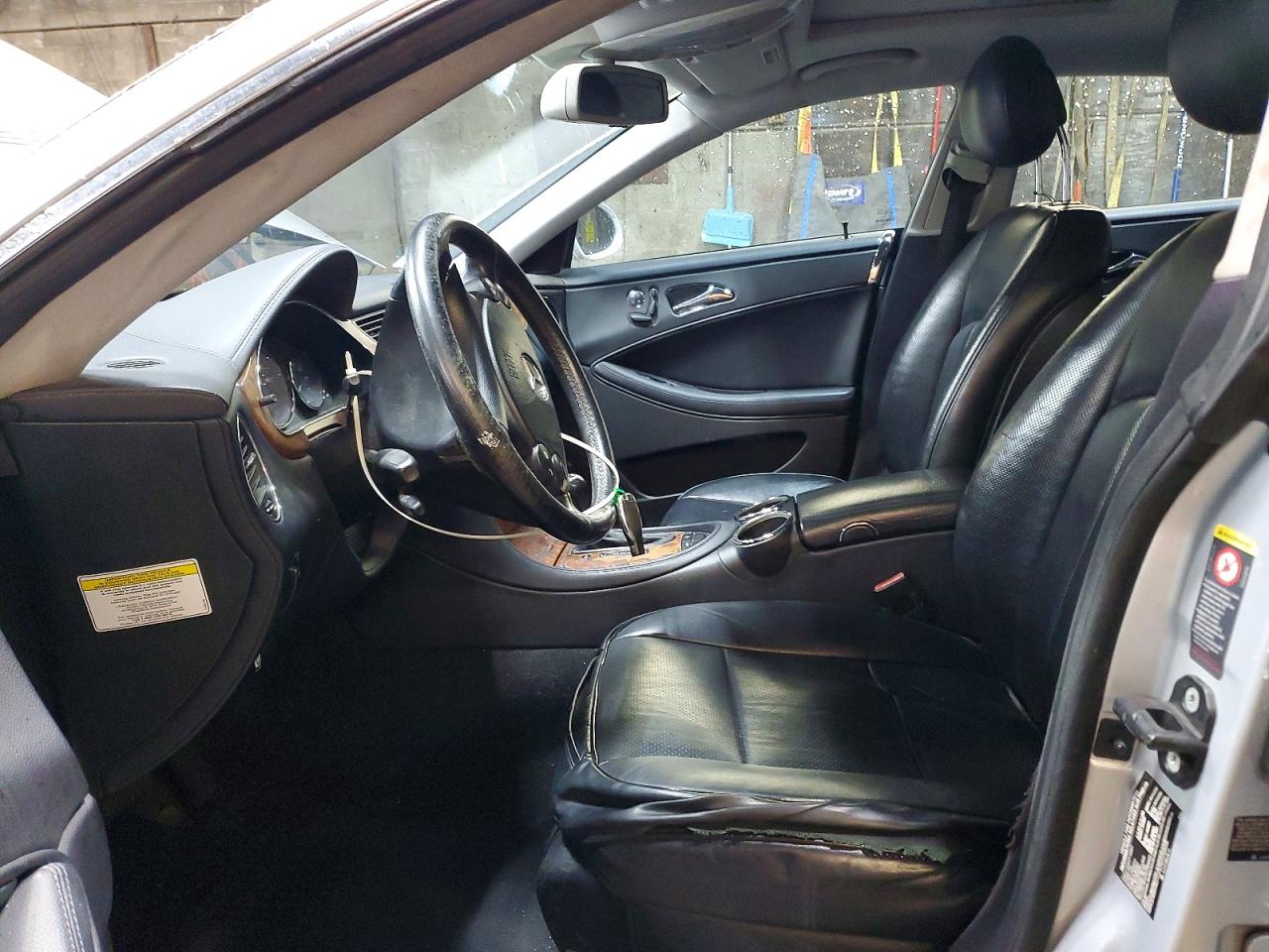 2006 Mercedes-benz Cls 500c Серебряный vin: WDDDJ75X46A017583
