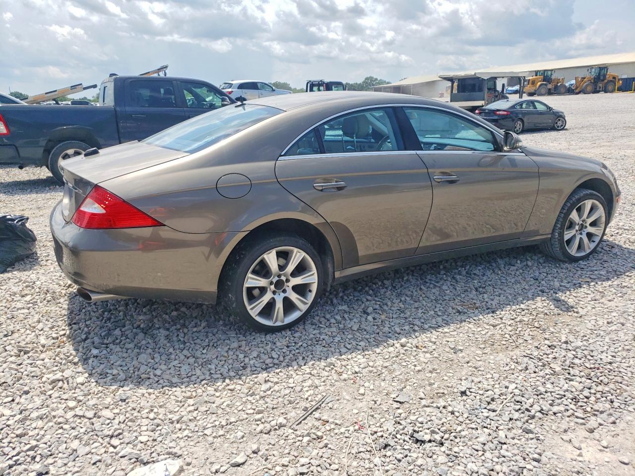 2006 Mercedes-benz Cls 500c Tan vin: WDDDJ75X56A011503