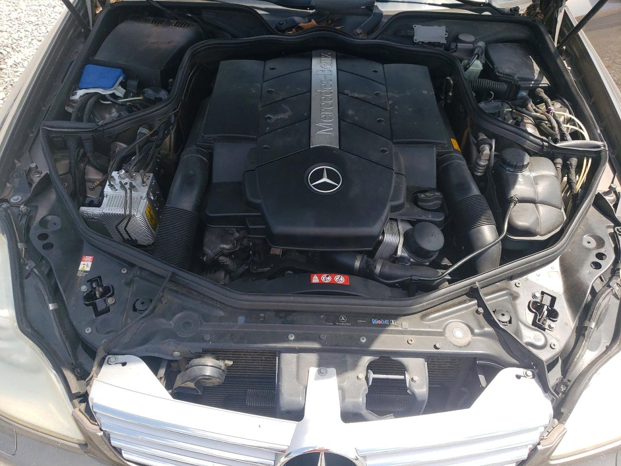 2006 Mercedes-benz Cls 500c Tan vin: WDDDJ75X56A011503