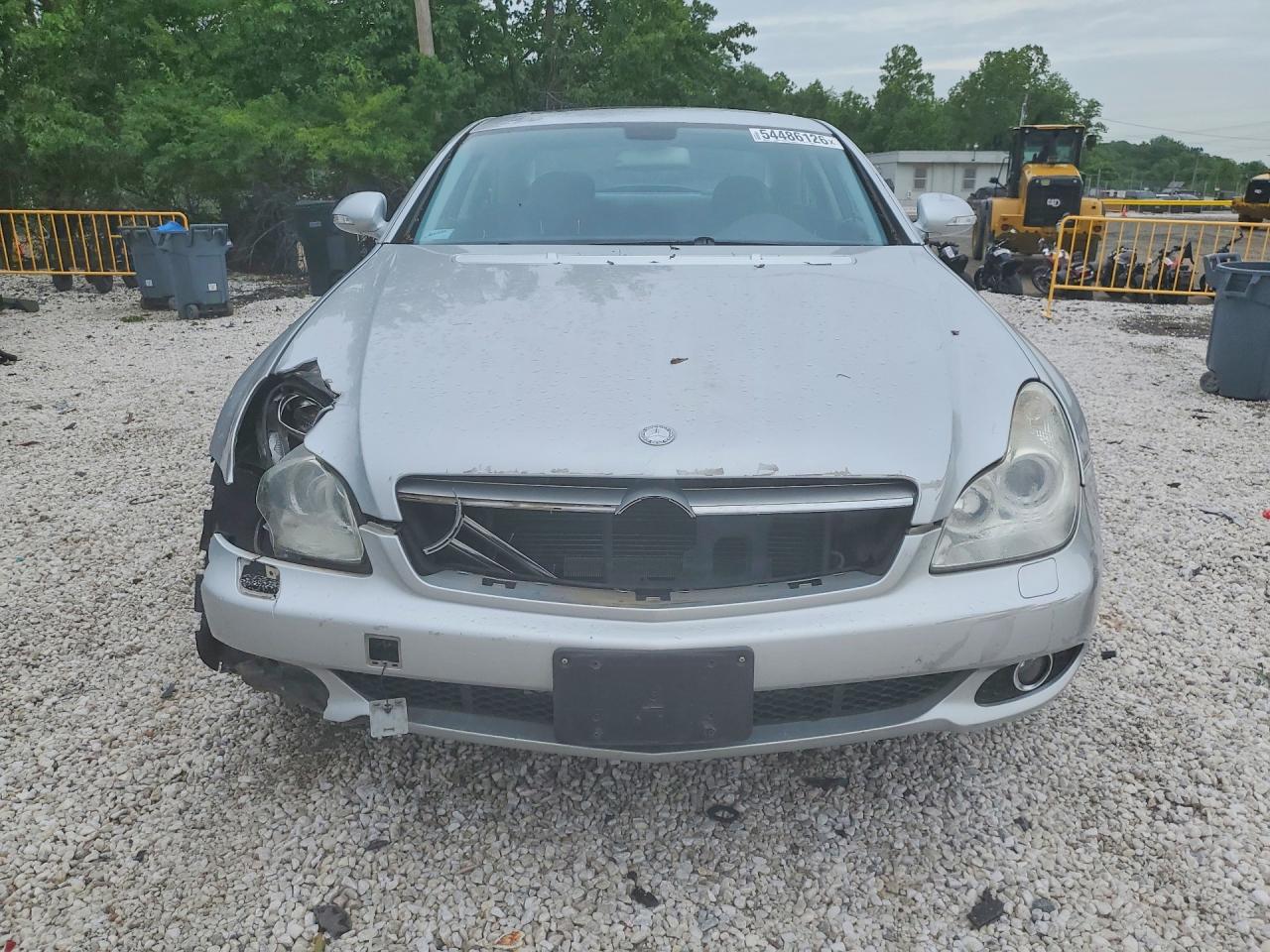 2006 Mercedes-benz Cls 500c Silver vin: WDDDJ75X56A017544