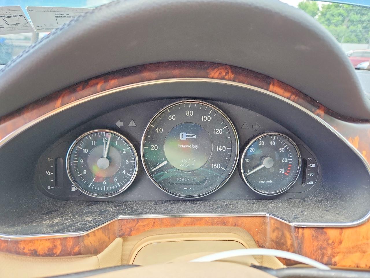 2006 Mercedes-benz Cls 500c Зеленый vin: WDDDJ75X56A047367