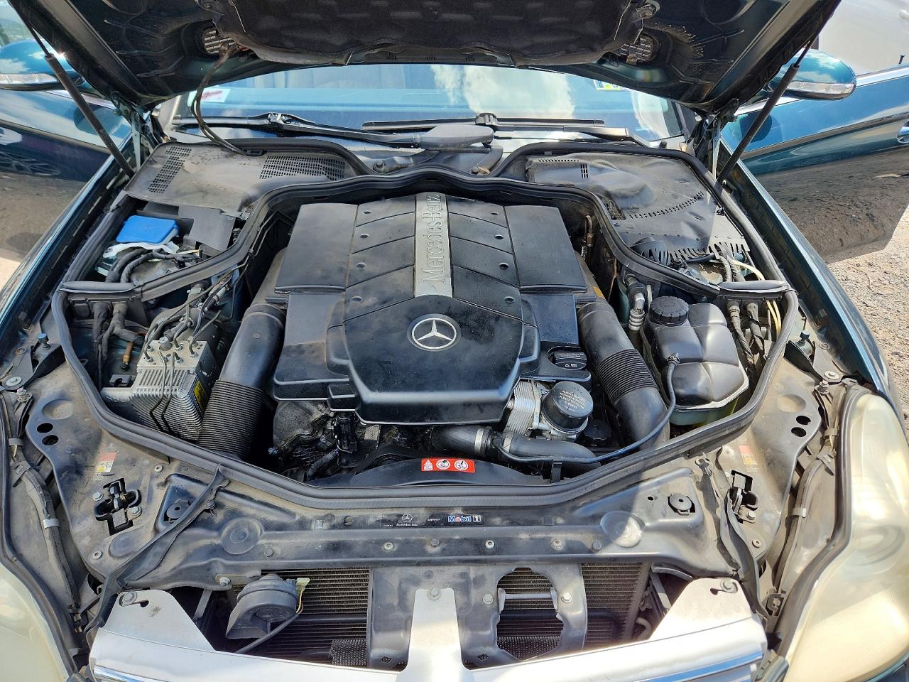 2006 Mercedes-benz Cls 500c Зеленый vin: WDDDJ75X56A047367