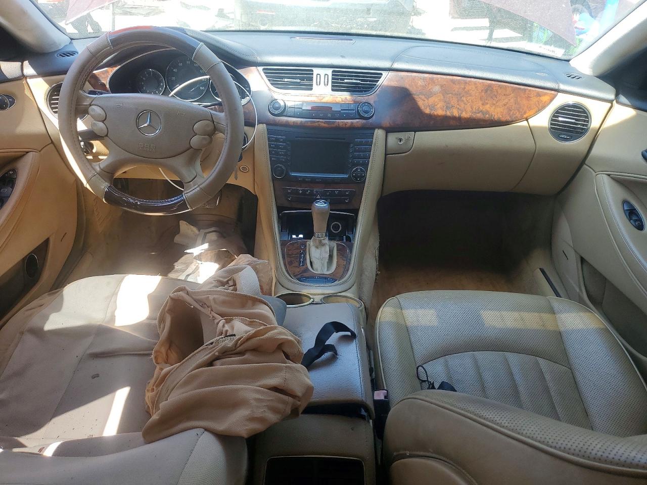 2006 Mercedes-benz Cls 500c Burgundy vin: WDDDJ75X56A052729