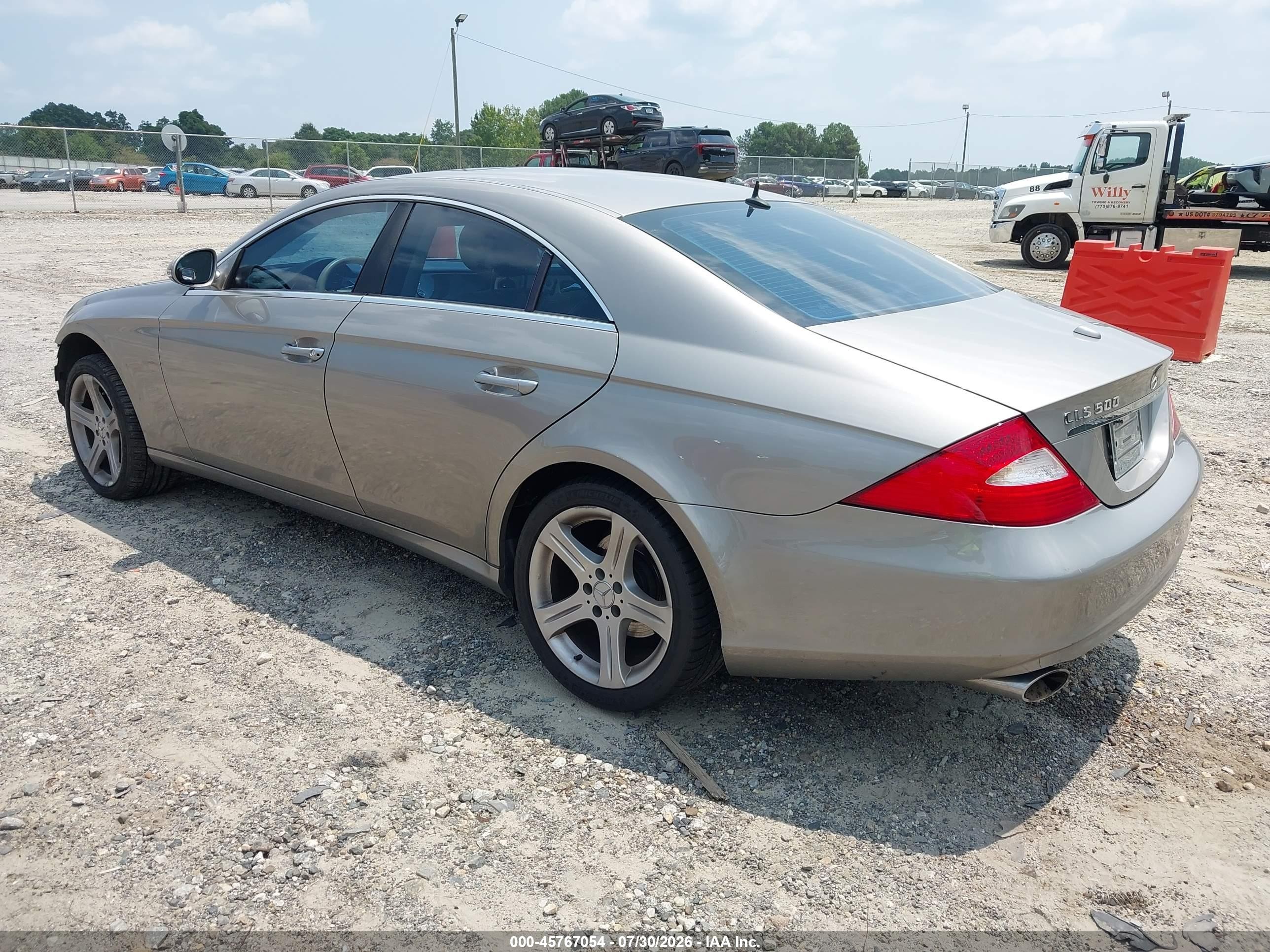 2006 Mercedes-benz Cls 500   Champagne vin: WDDDJ75X56A053038