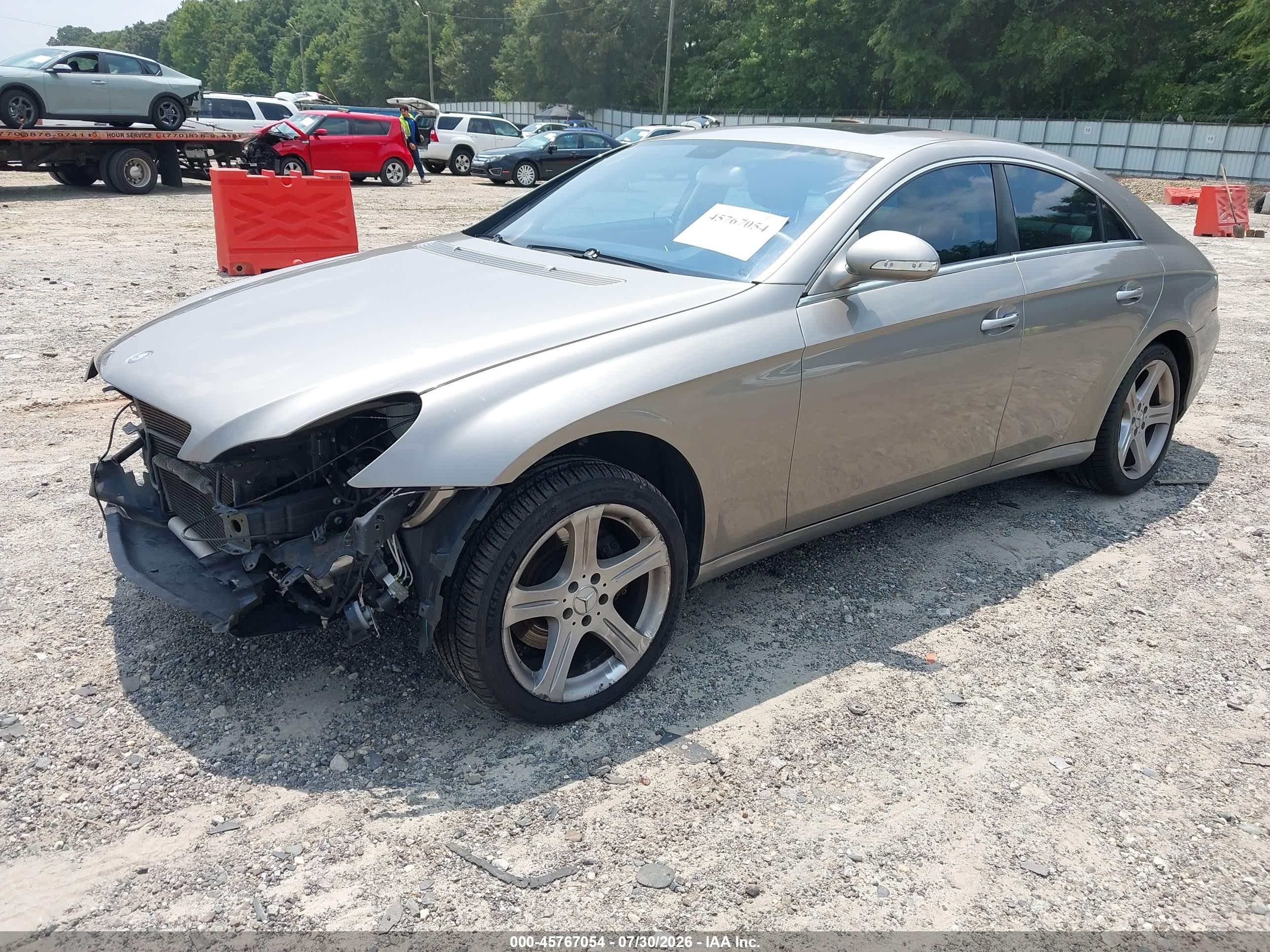 2006 Mercedes-benz Cls 500   Champagne vin: WDDDJ75X56A053038