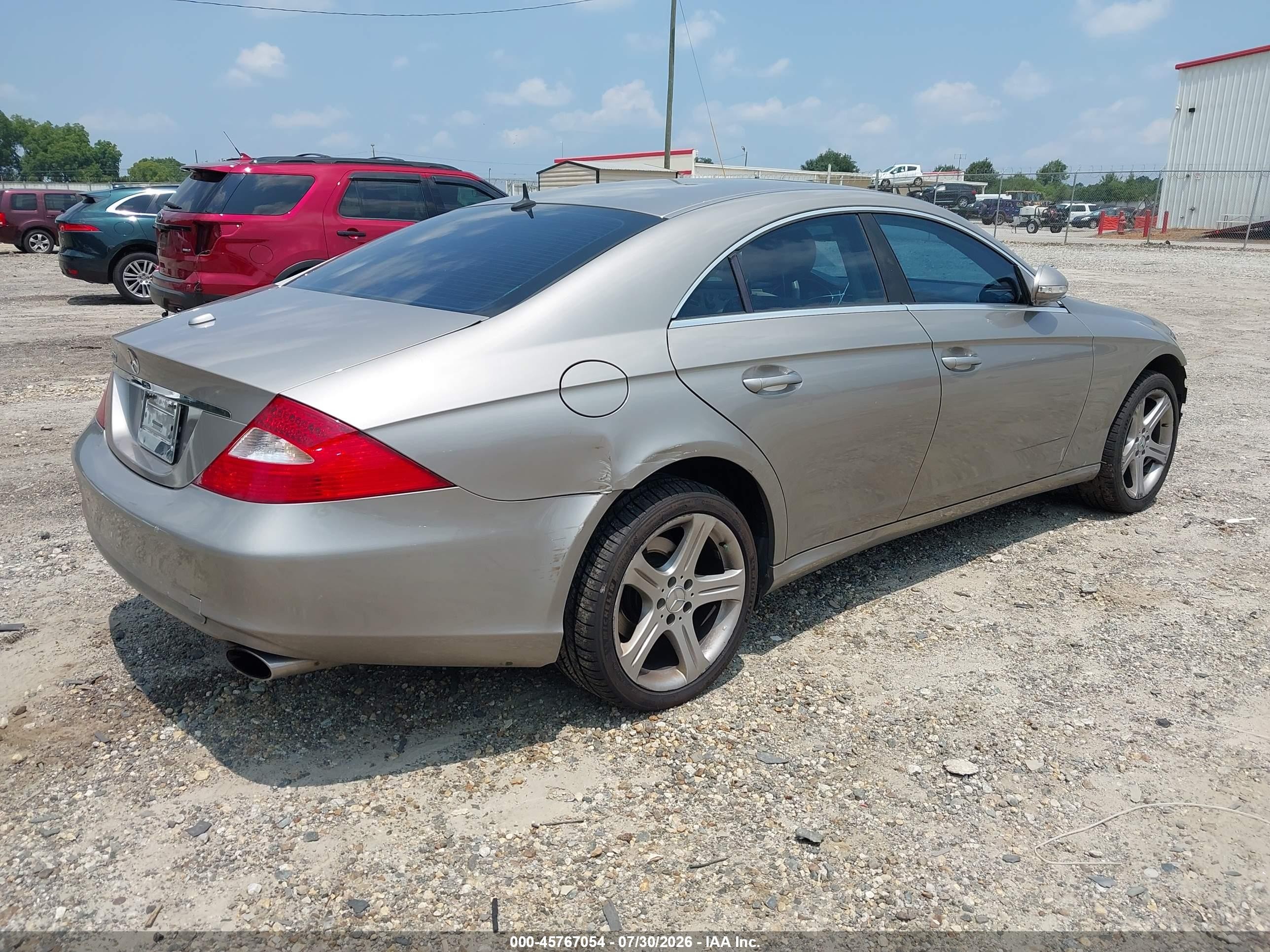 2006 Mercedes-benz Cls 500   Champagne vin: WDDDJ75X56A053038