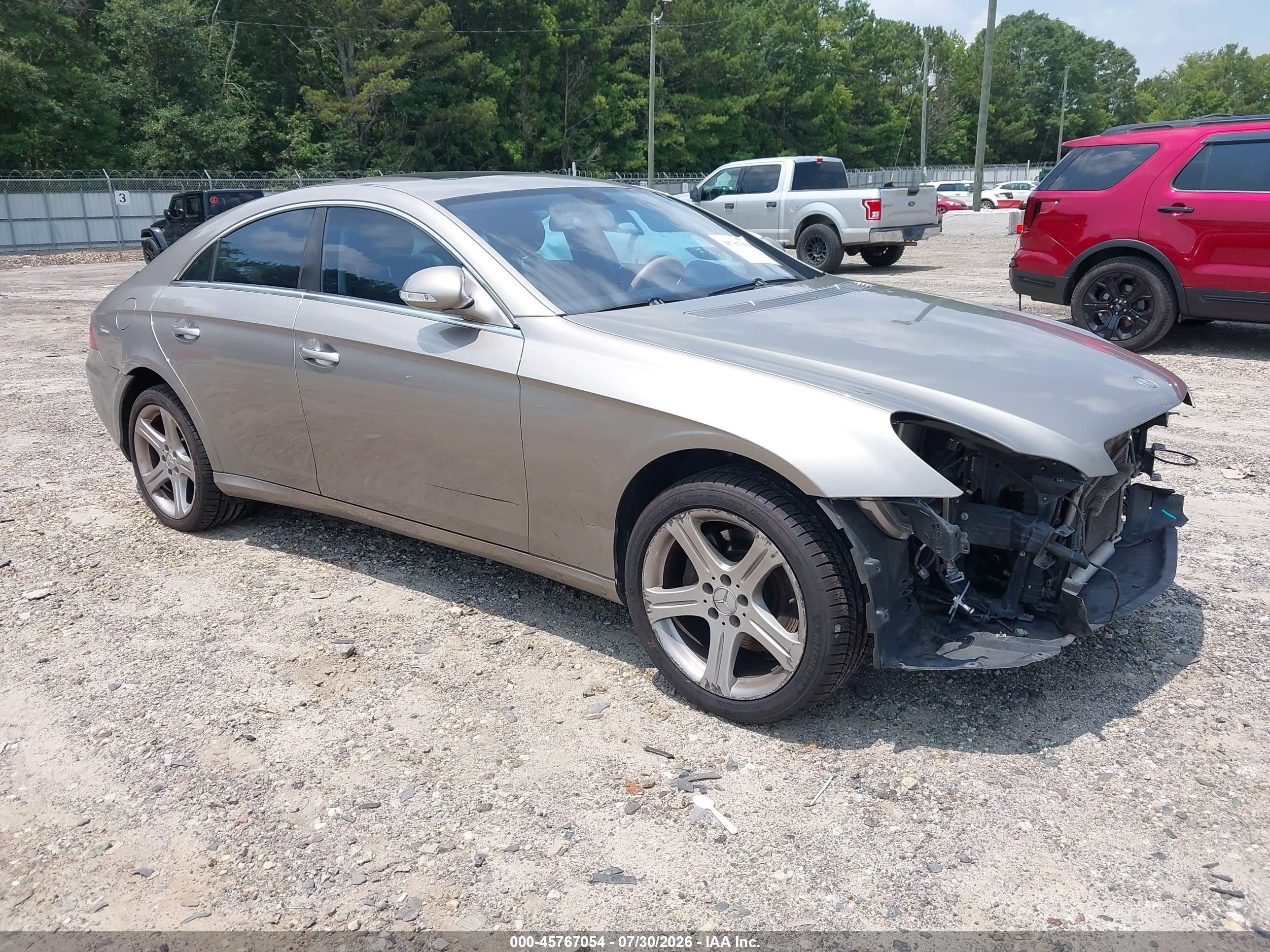 2006 Mercedes-benz Cls 500   Champagne vin: WDDDJ75X56A053038