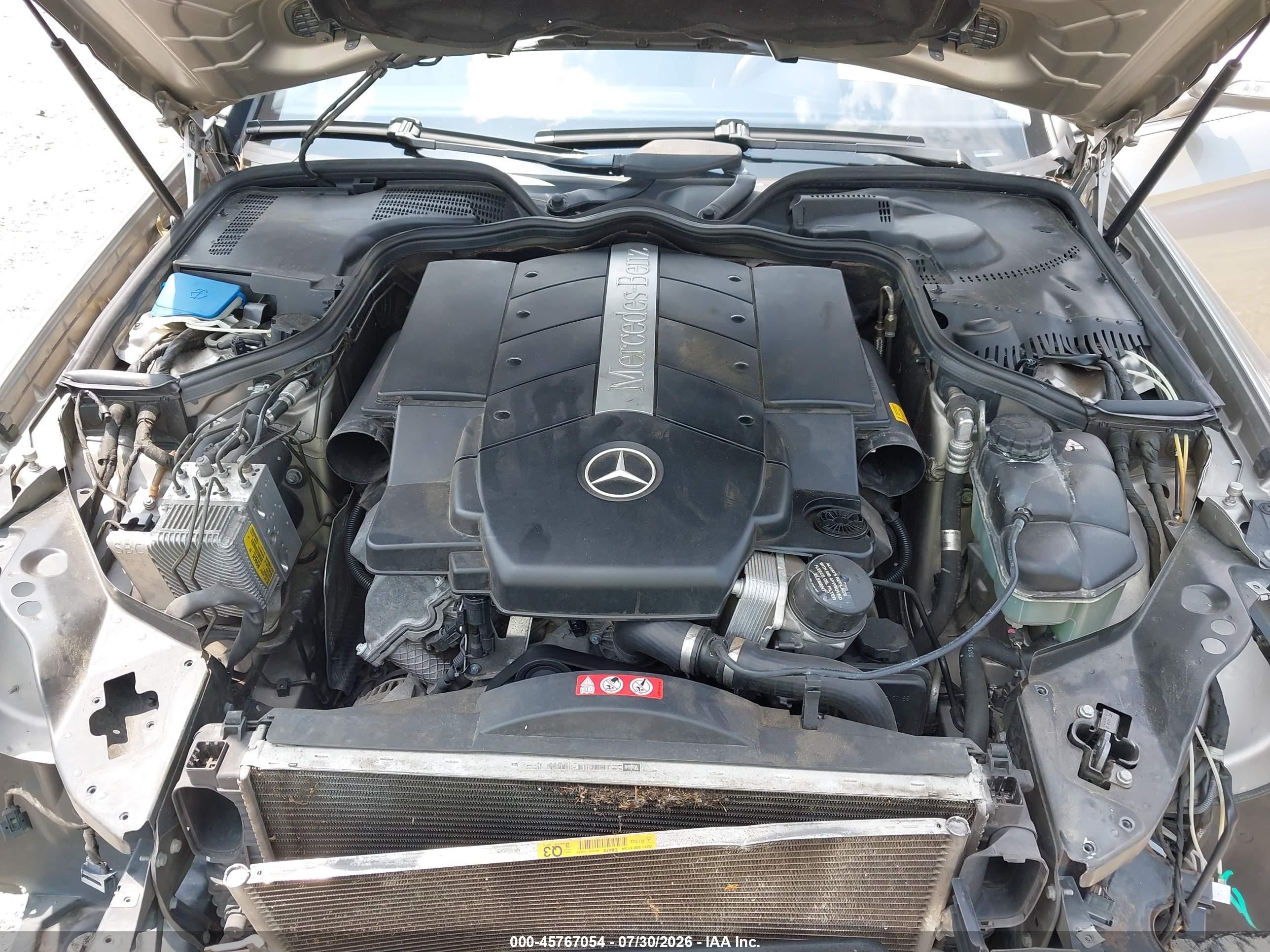 2006 Mercedes-benz Cls 500   Champagne vin: WDDDJ75X56A053038