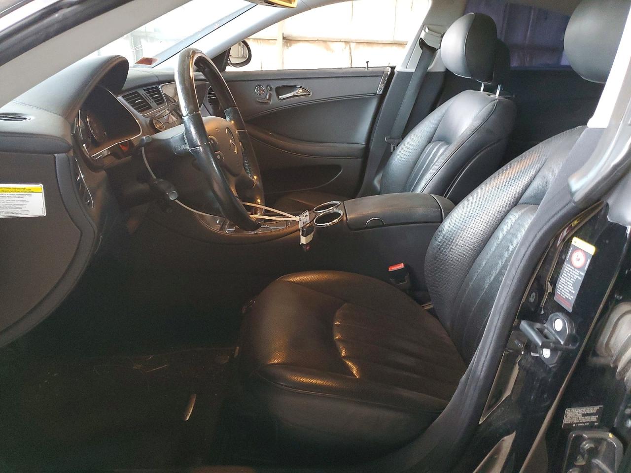 2006 Mercedes-benz Cls 500c Black vin: WDDDJ75X56A056070