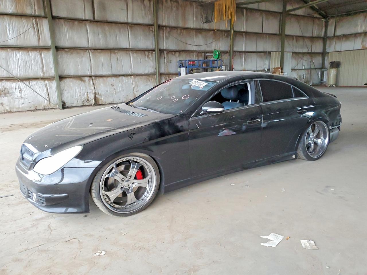 2006 Mercedes-benz Cls 500c Black vin: WDDDJ75X56A056070