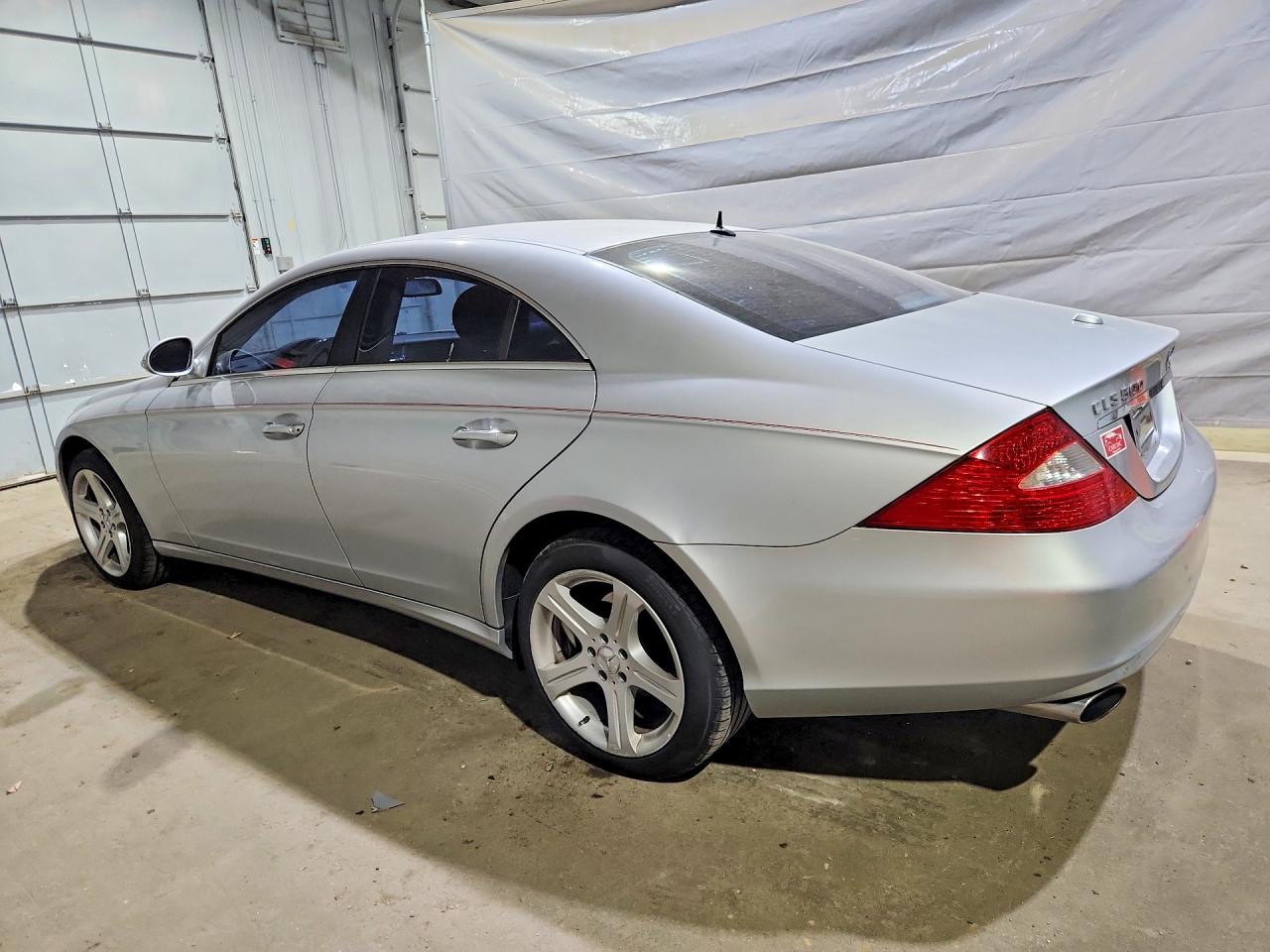 2006 Mercedes-benz Cls 500c Silver vin: WDDDJ75X56A071393