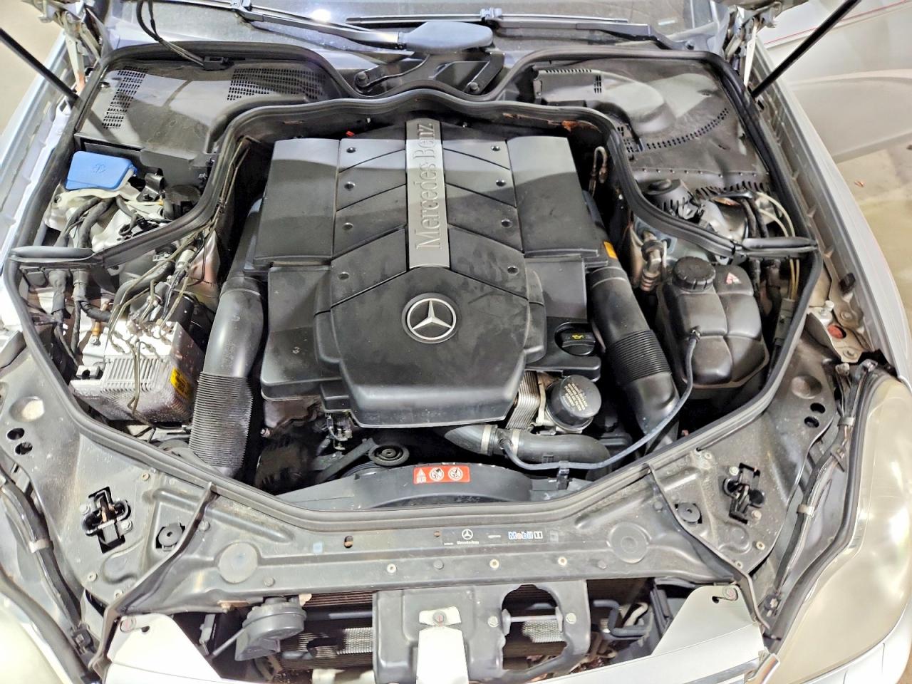 2006 Mercedes-benz Cls 500c Silver vin: WDDDJ75X56A071393