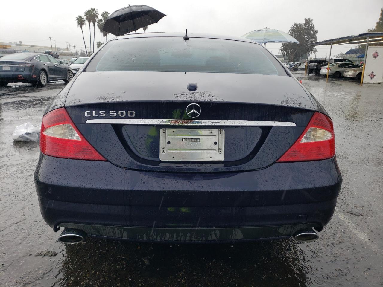 2006 Mercedes-benz Cls 500c Blue vin: WDDDJ75X56A075315