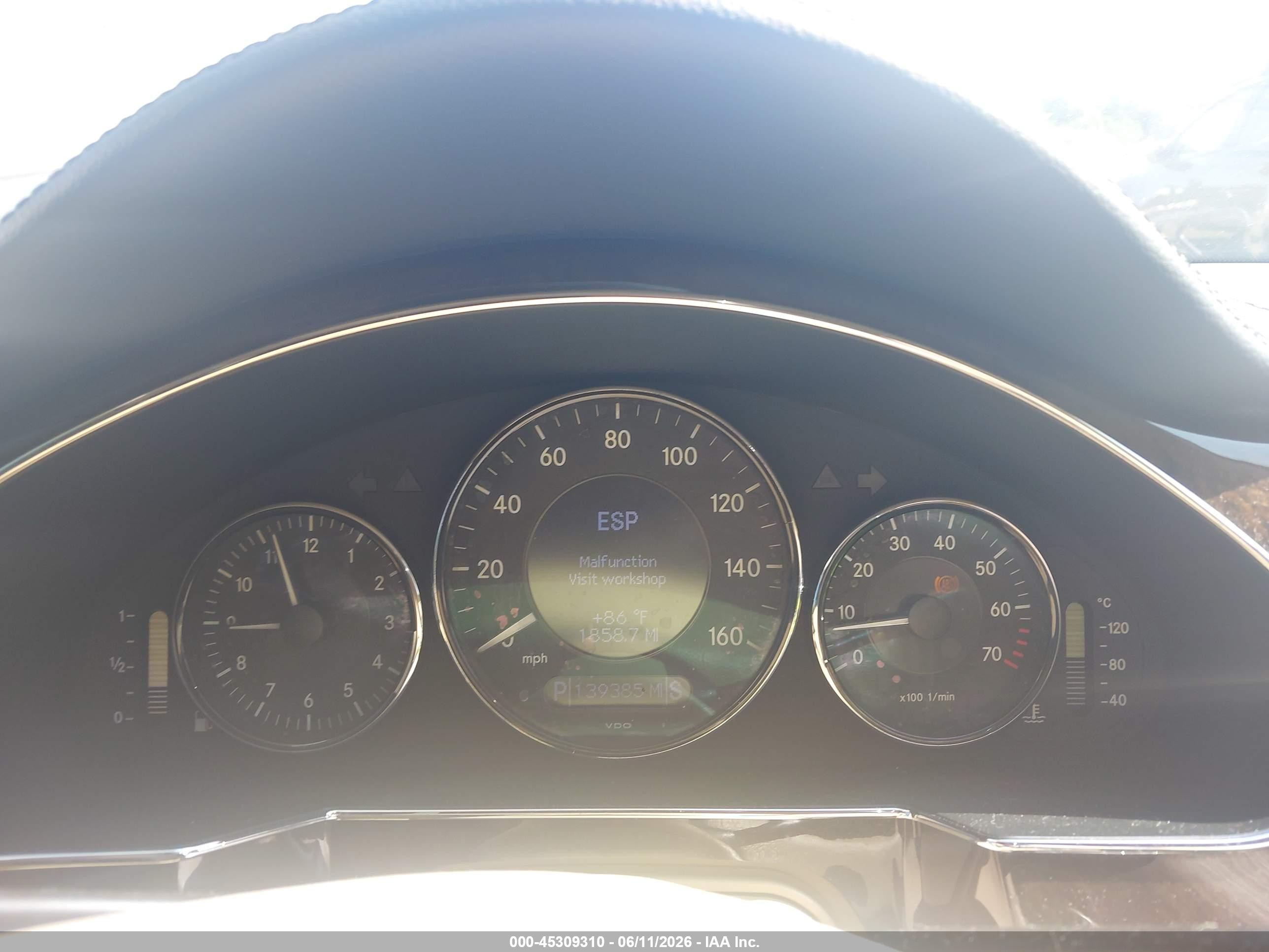 2006 Mercedes-benz Cls 500   Black vin: WDDDJ75X66A070706