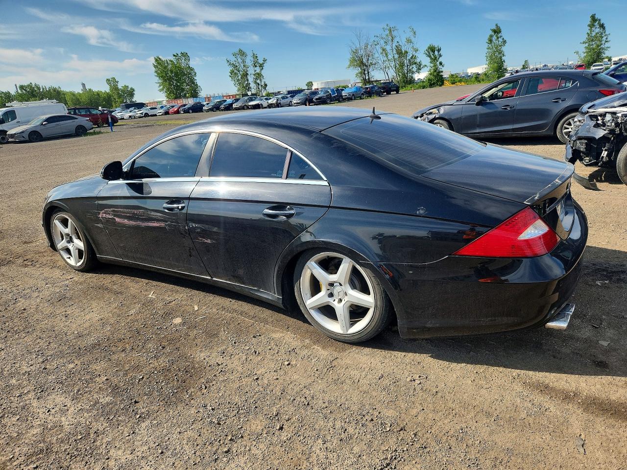 2006 Mercedes-benz Cls 500c Black vin: WDDDJ75X86A049453
