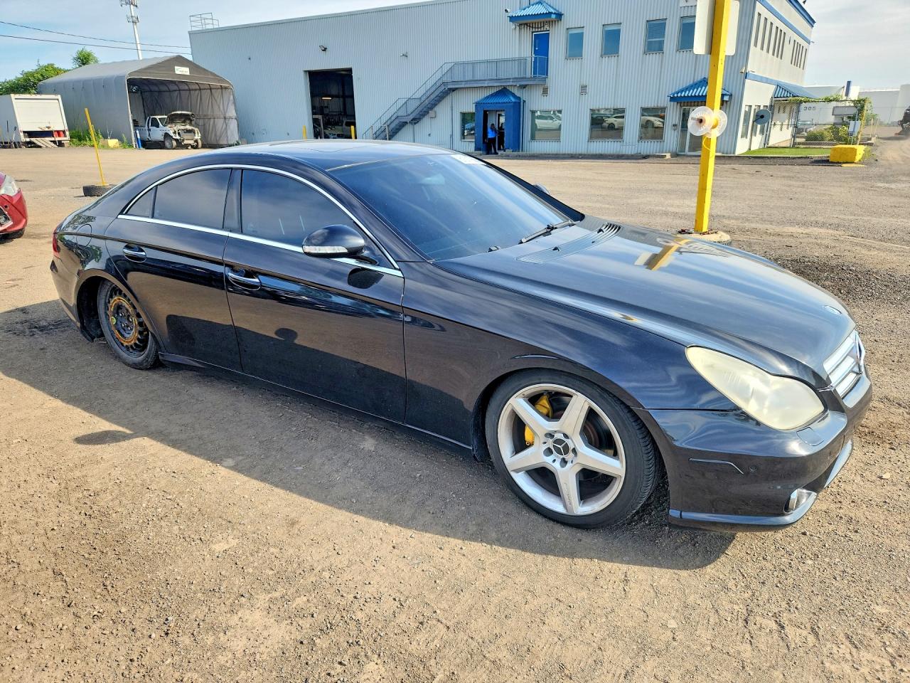 2006 Mercedes-benz Cls 500c Black vin: WDDDJ75X86A049453