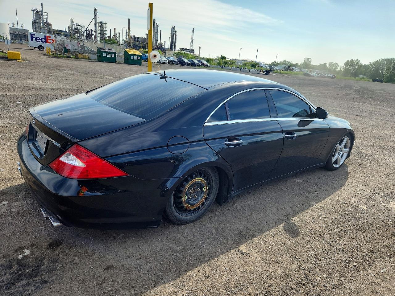 2006 Mercedes-benz Cls 500c Black vin: WDDDJ75X86A049453