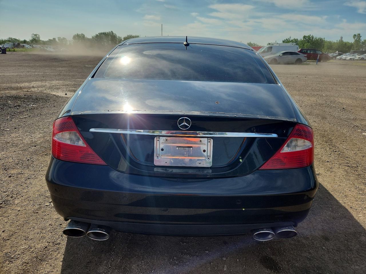 2006 Mercedes-benz Cls 500c Black vin: WDDDJ75X86A049453