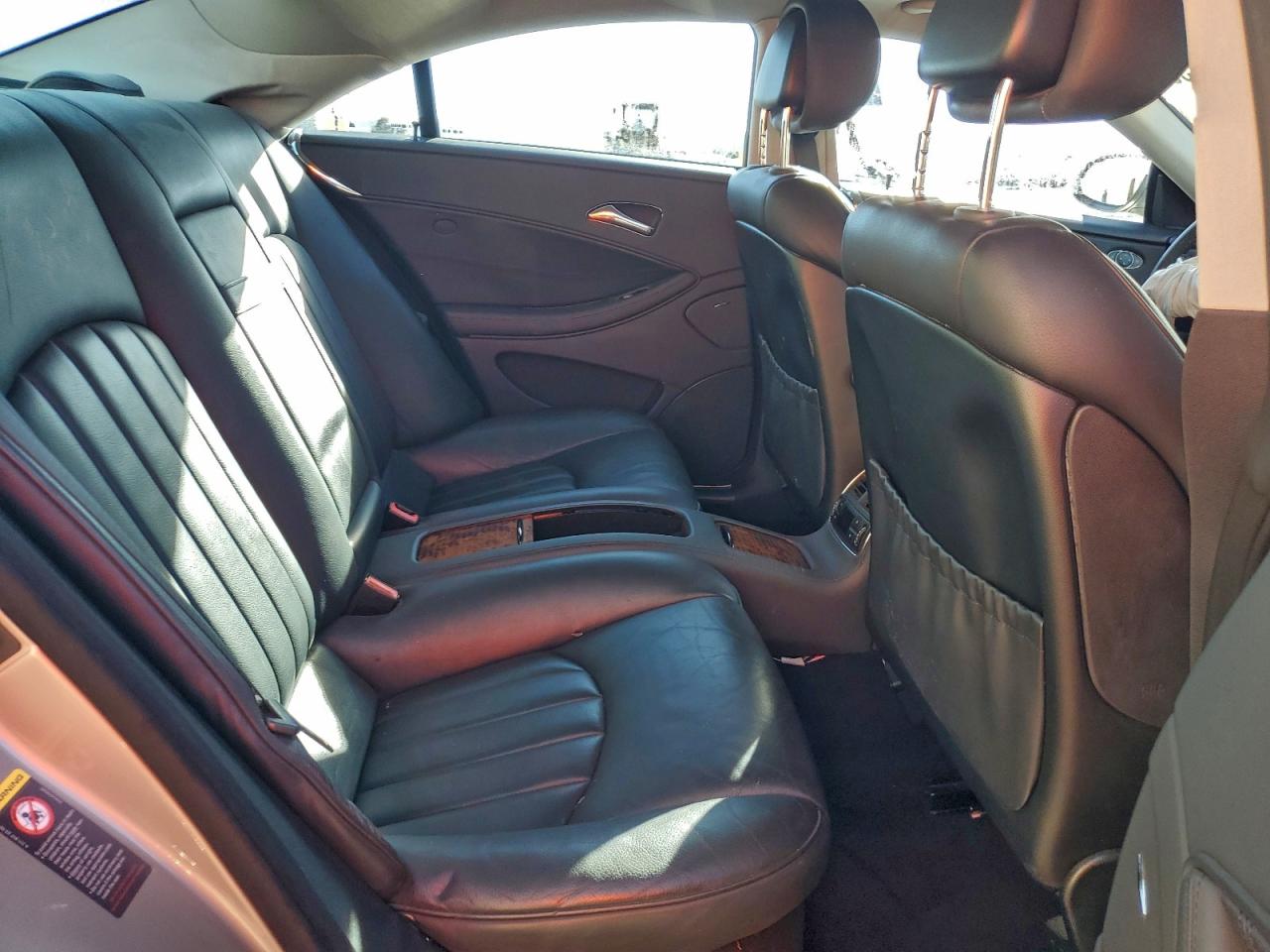 2006 Mercedes-benz Cls 500c Желто-коричневый vin: WDDDJ75X86A063675