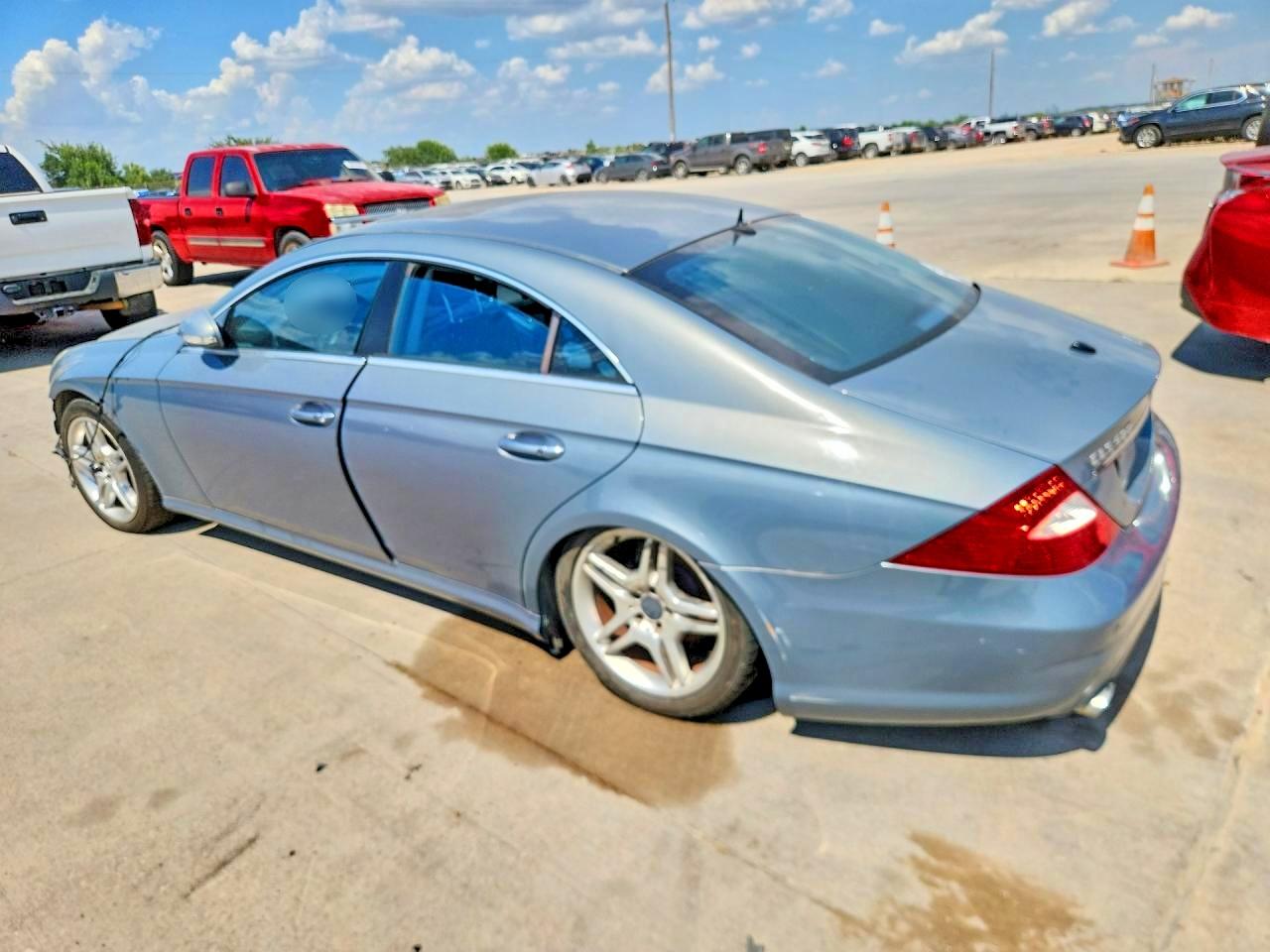 2006 Mercedes-benz Cls 500c Gray vin: WDDDJ75X96A025713