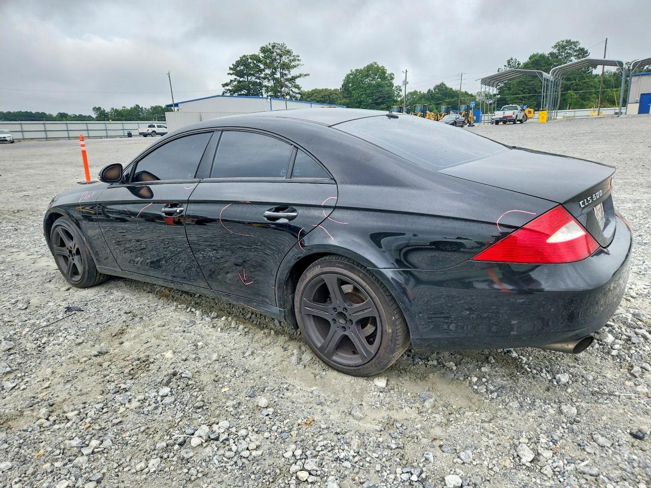2006 Mercedes-benz Cls 500c Black vin: WDDDJ75XX6A024103