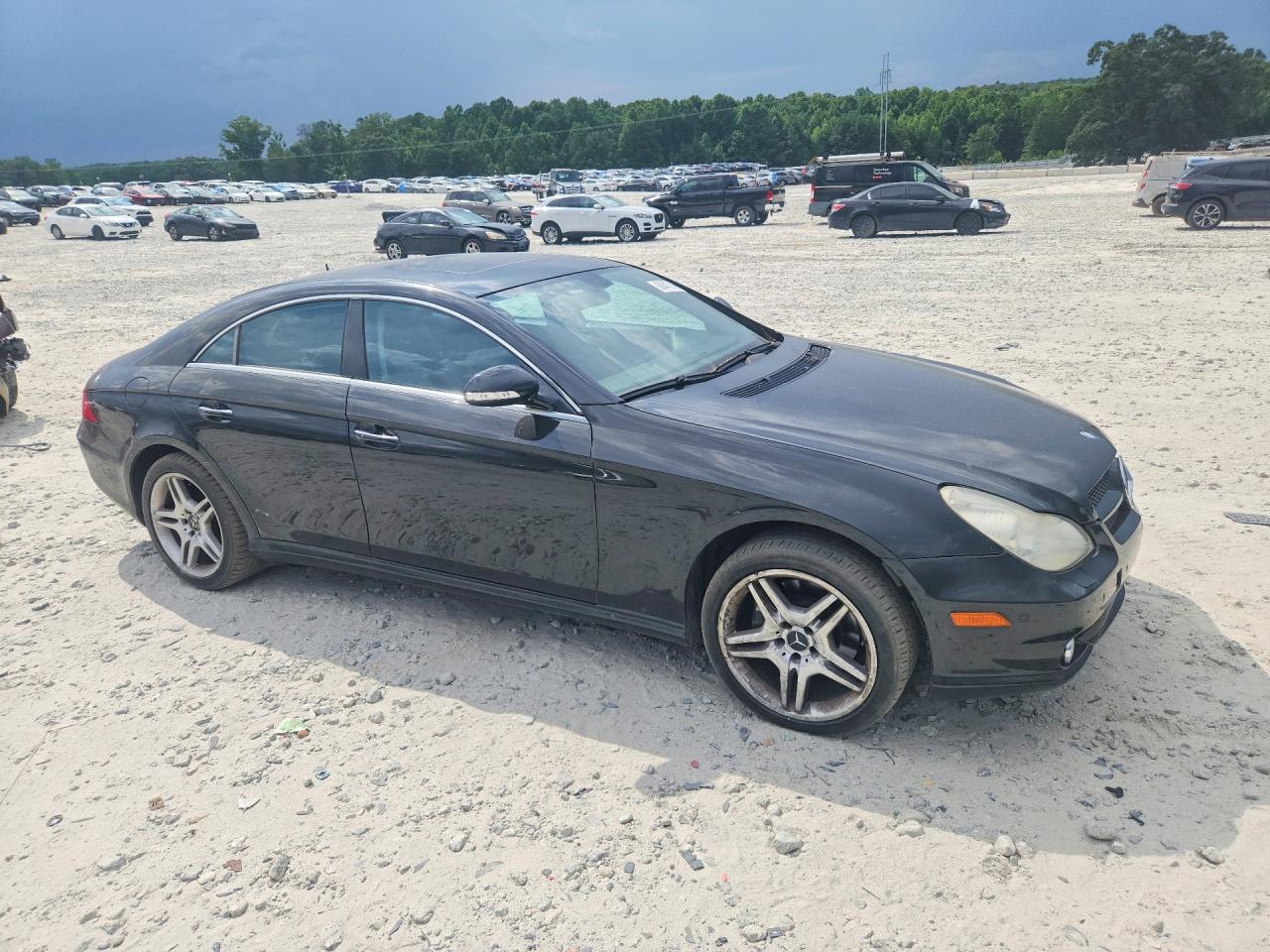 2006 Mercedes-benz Cls 500c Black vin: WDDDJ75XX6A072894