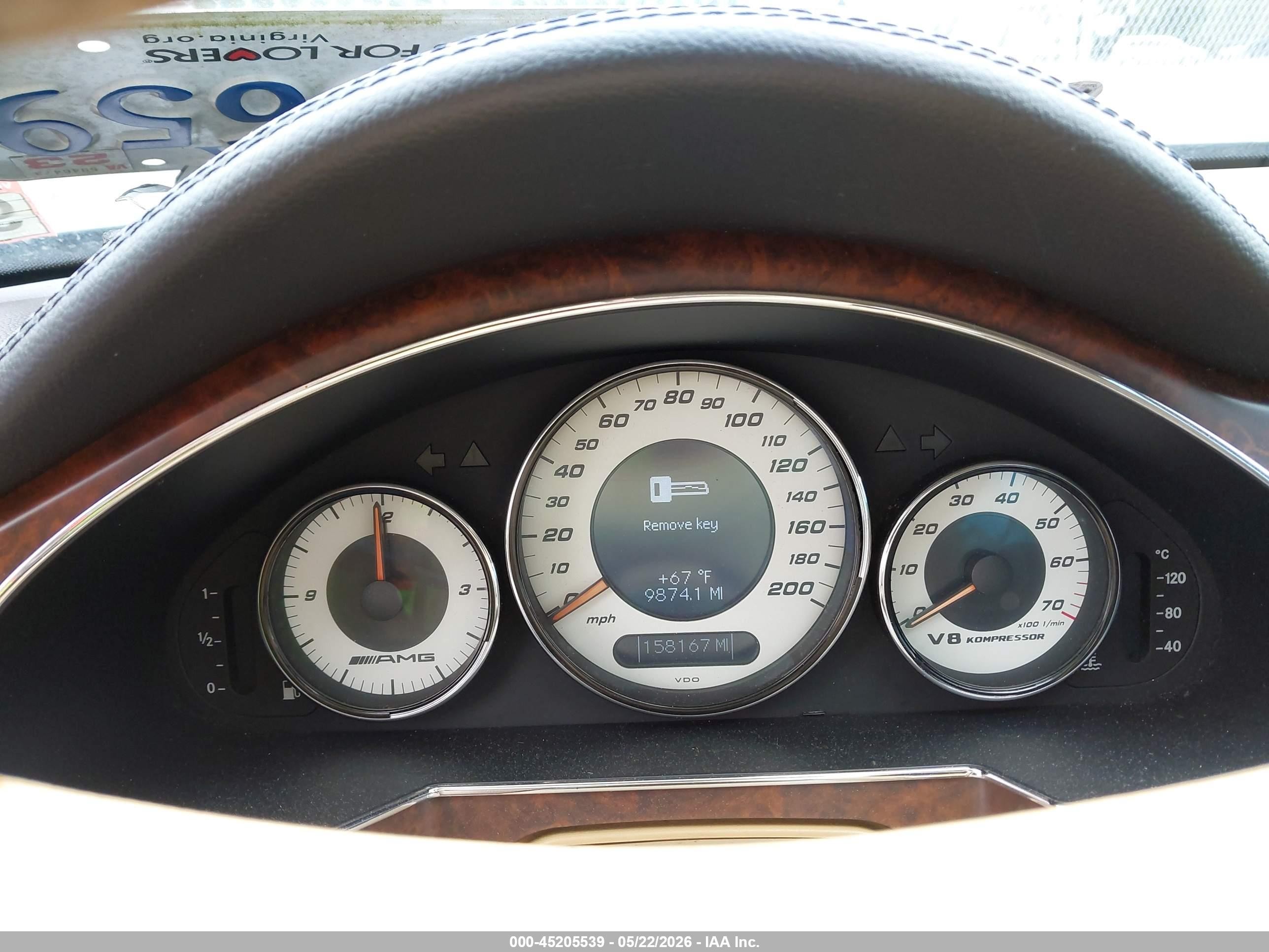2006 Mercedes-benz Cls 55 Amg   Синий vin: WDDDJ76X06A035576