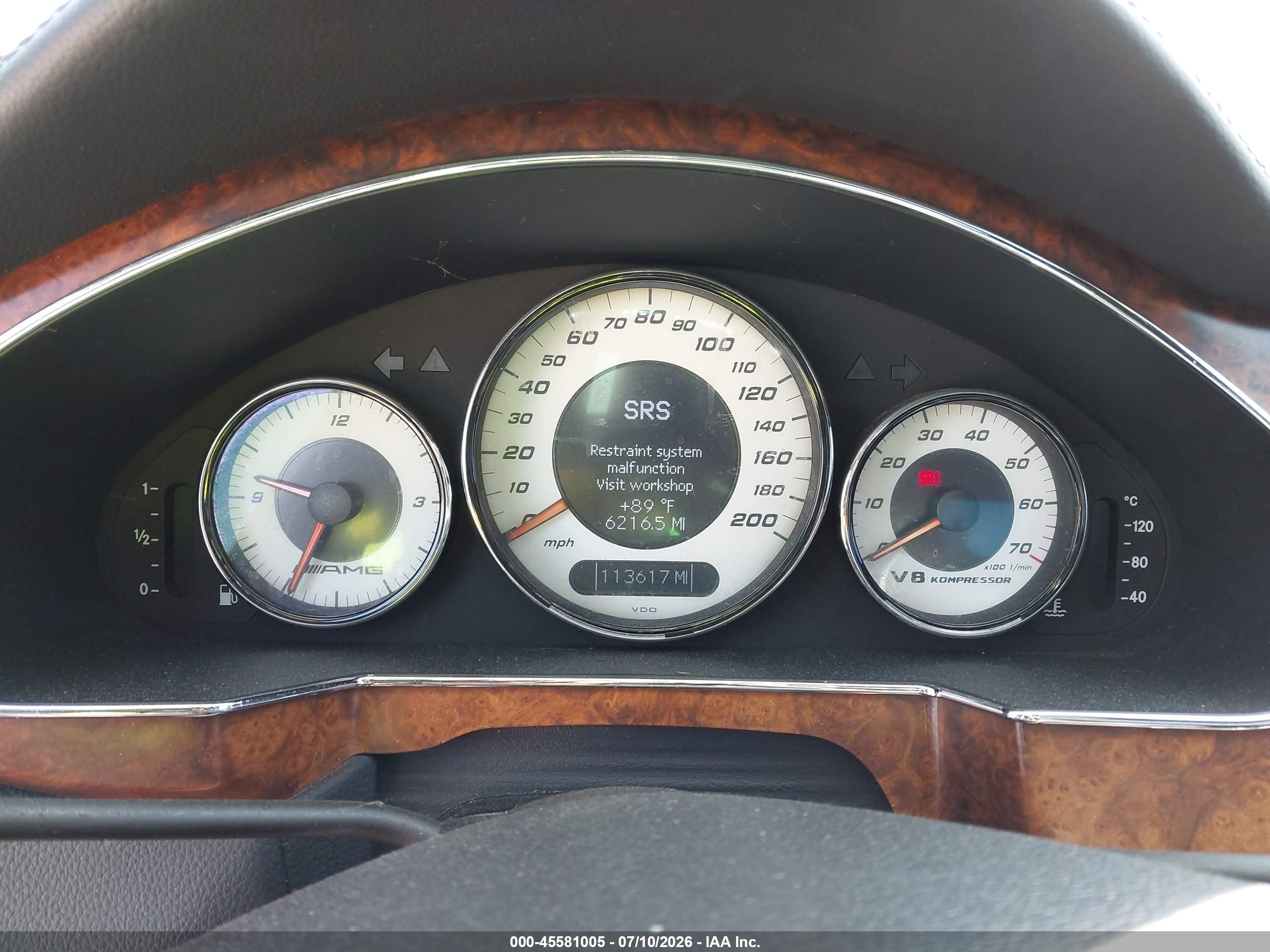 2006 Mercedes-benz Cls 55 Amg   Черный vin: WDDDJ76X06A060218