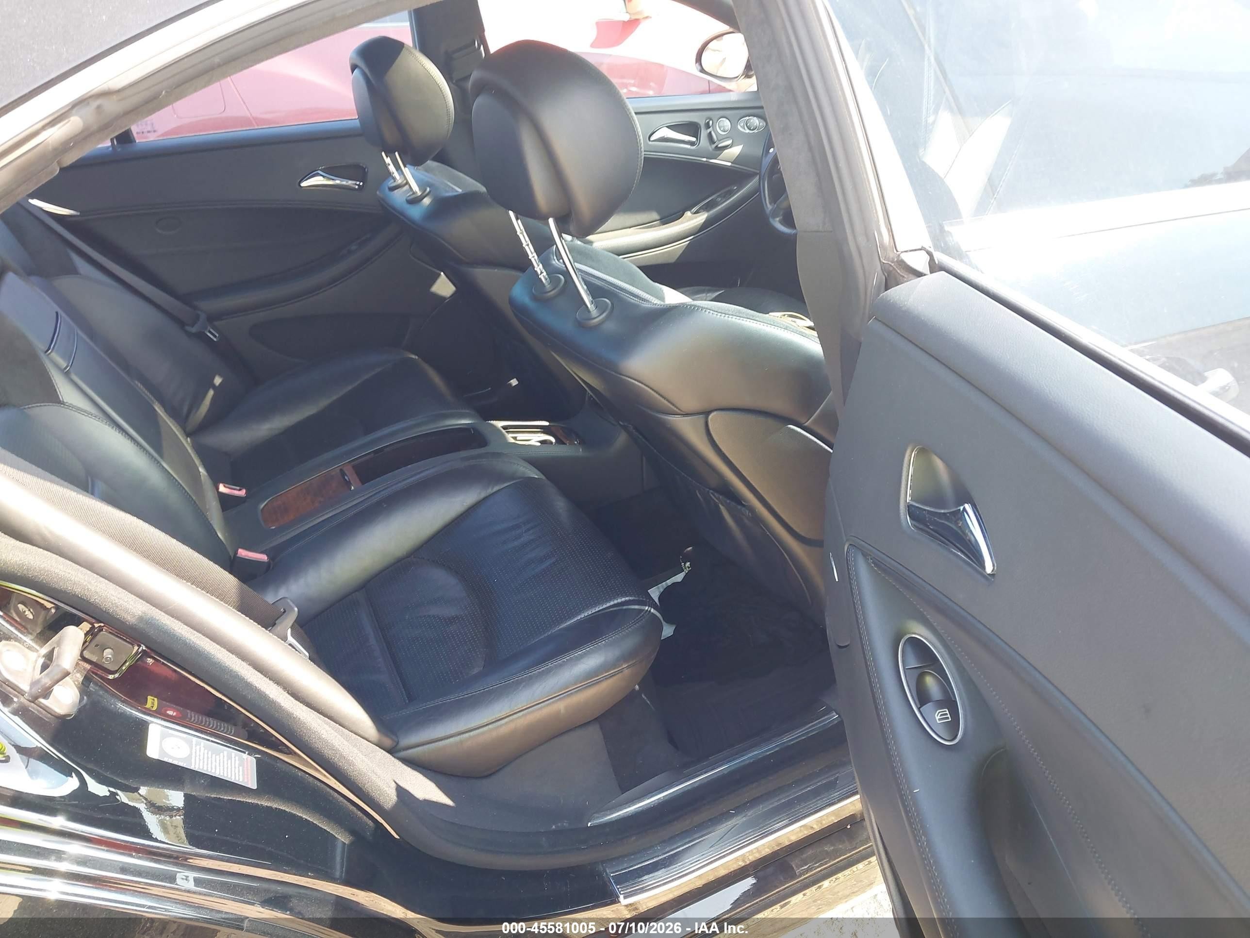 2006 Mercedes-benz Cls 55 Amg   Черный vin: WDDDJ76X06A060218