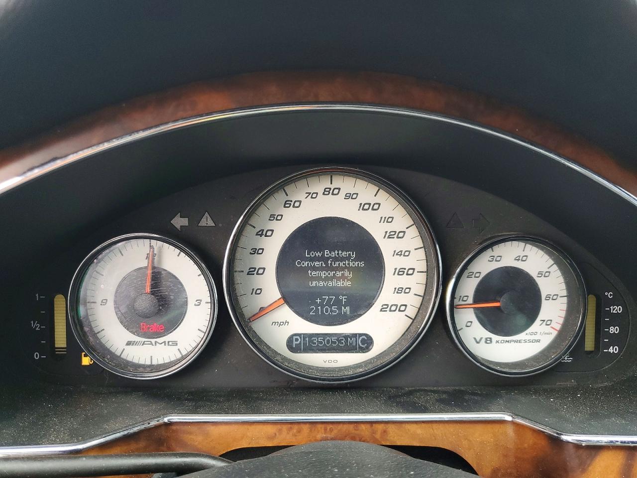 2006 Mercedes-benz Cls 55 Amg Beige vin: WDDDJ76X16A014638