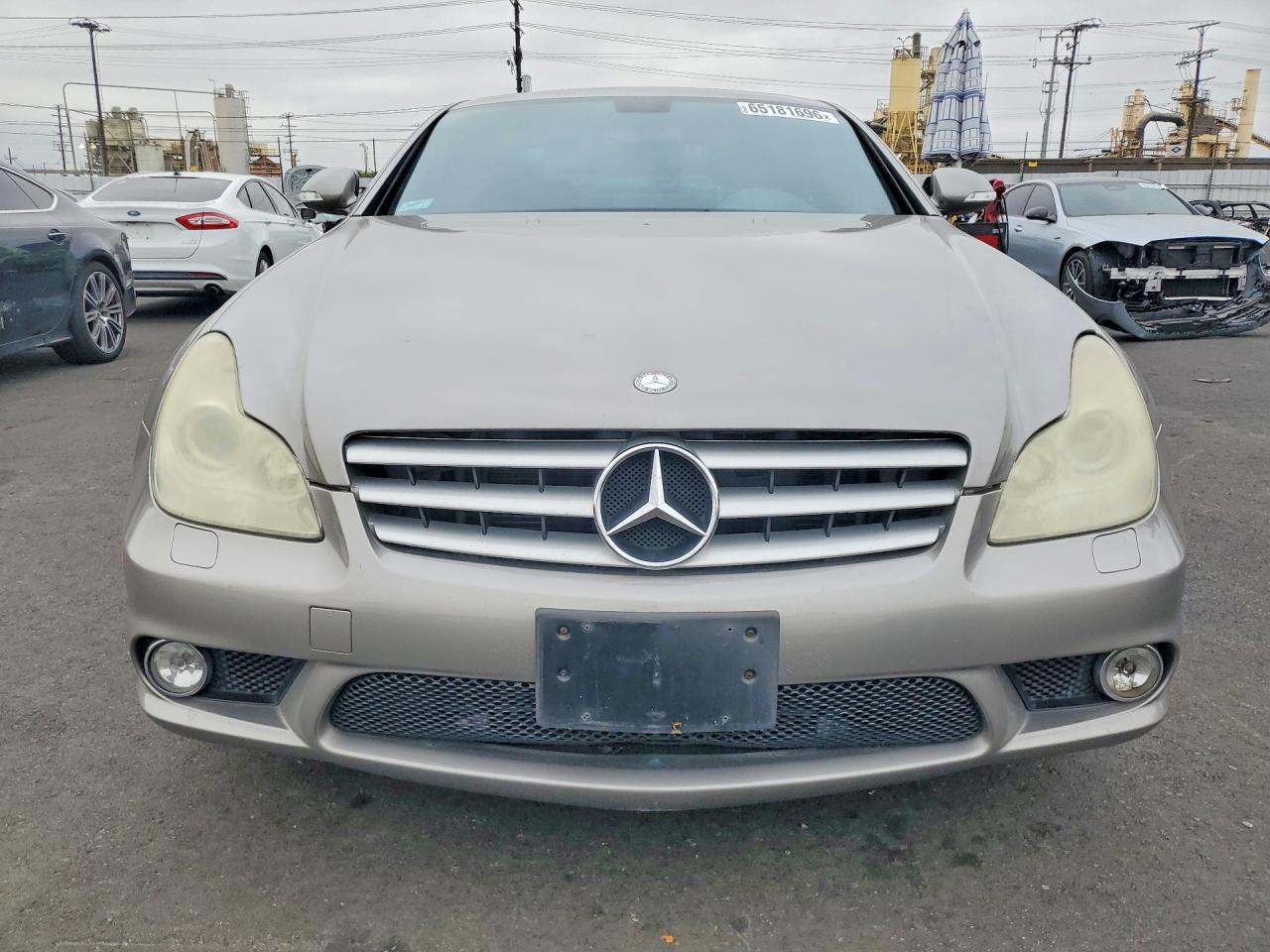 2006 Mercedes-benz Cls 55 Amg Beige vin: WDDDJ76X16A014638