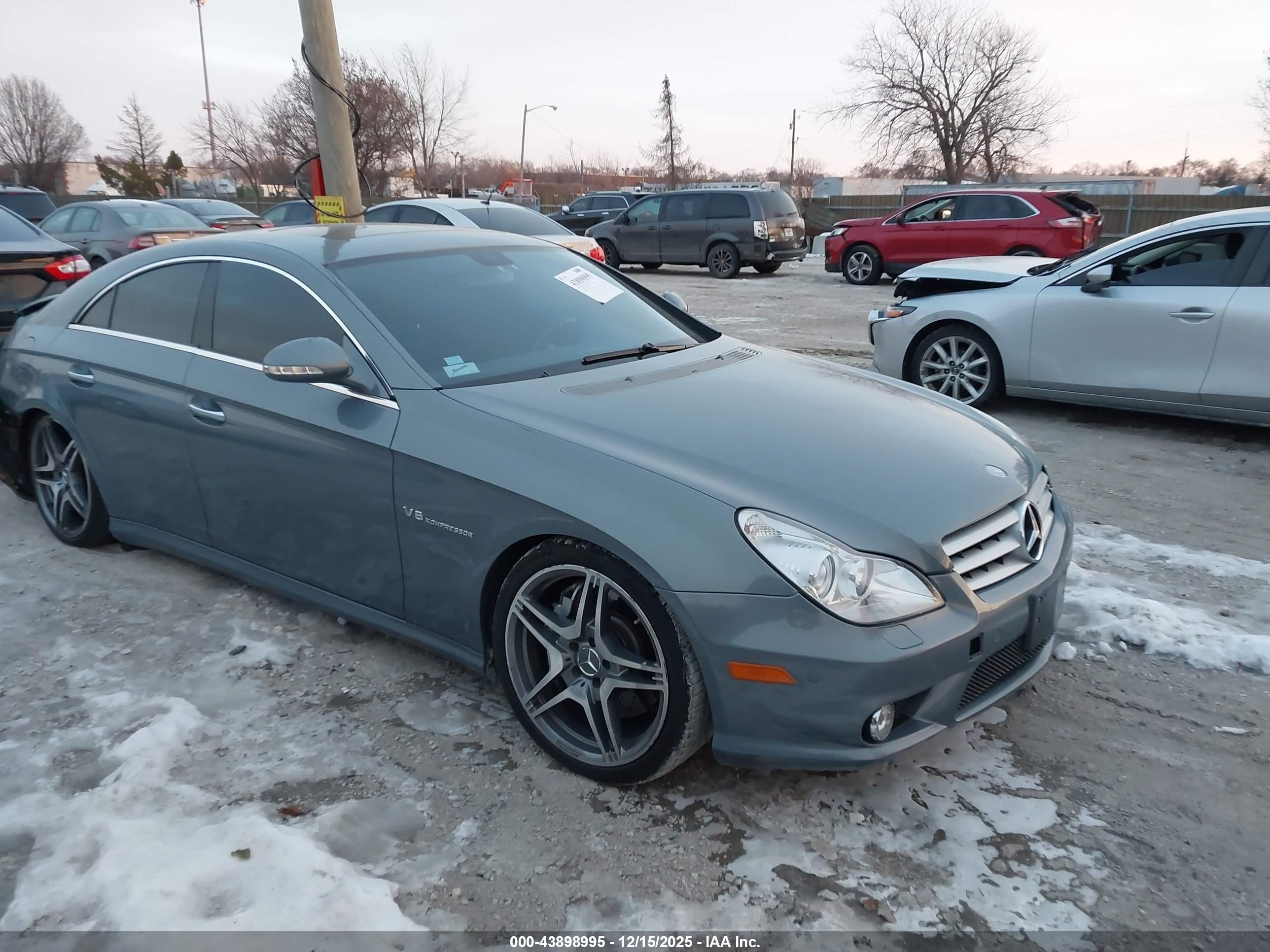 2006 Mercedes-benz Cls 55 Amg   Серый vin: WDDDJ76X66A072955