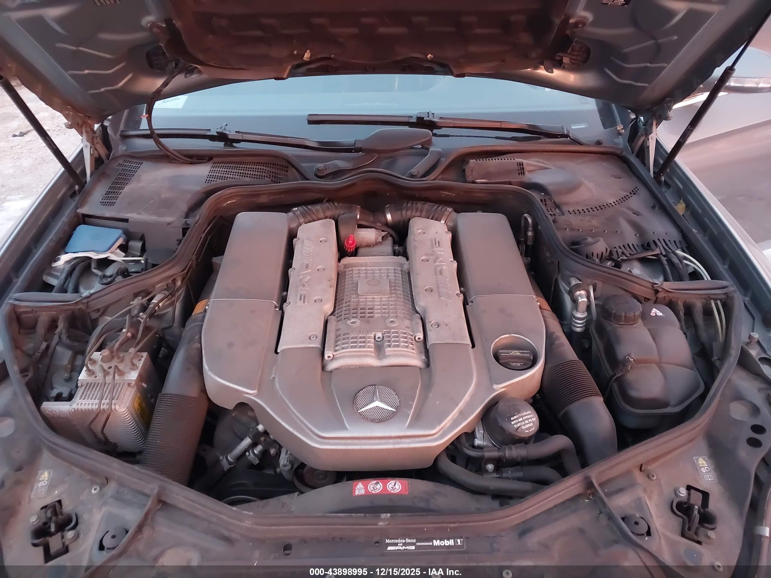 2006 Mercedes-benz Cls 55 Amg   Серый vin: WDDDJ76X66A072955
