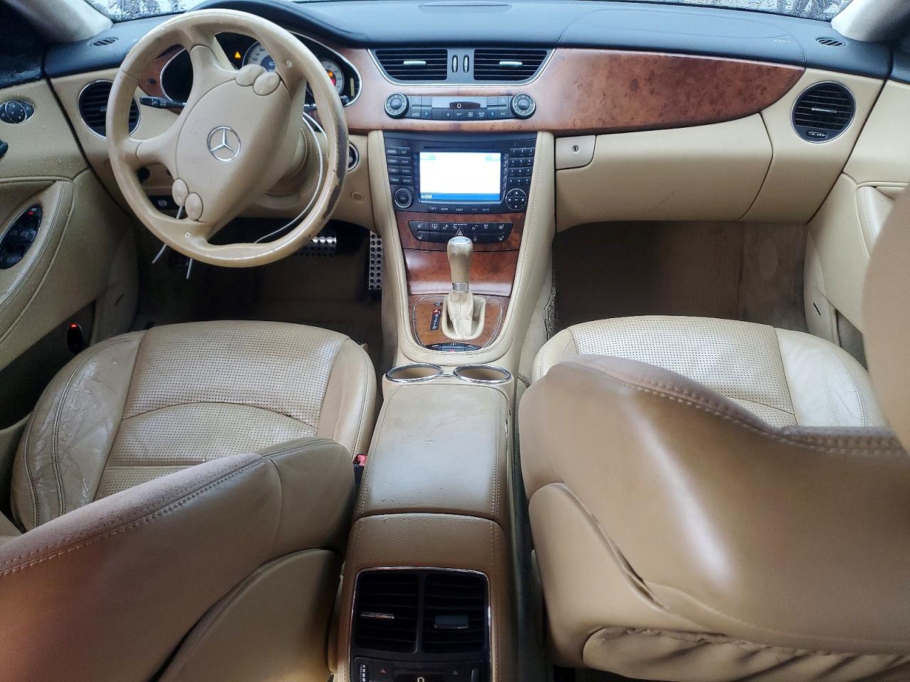 2006 Mercedes-benz Cls 55 Amg Burgundy vin: WDDDJ76X76A048132