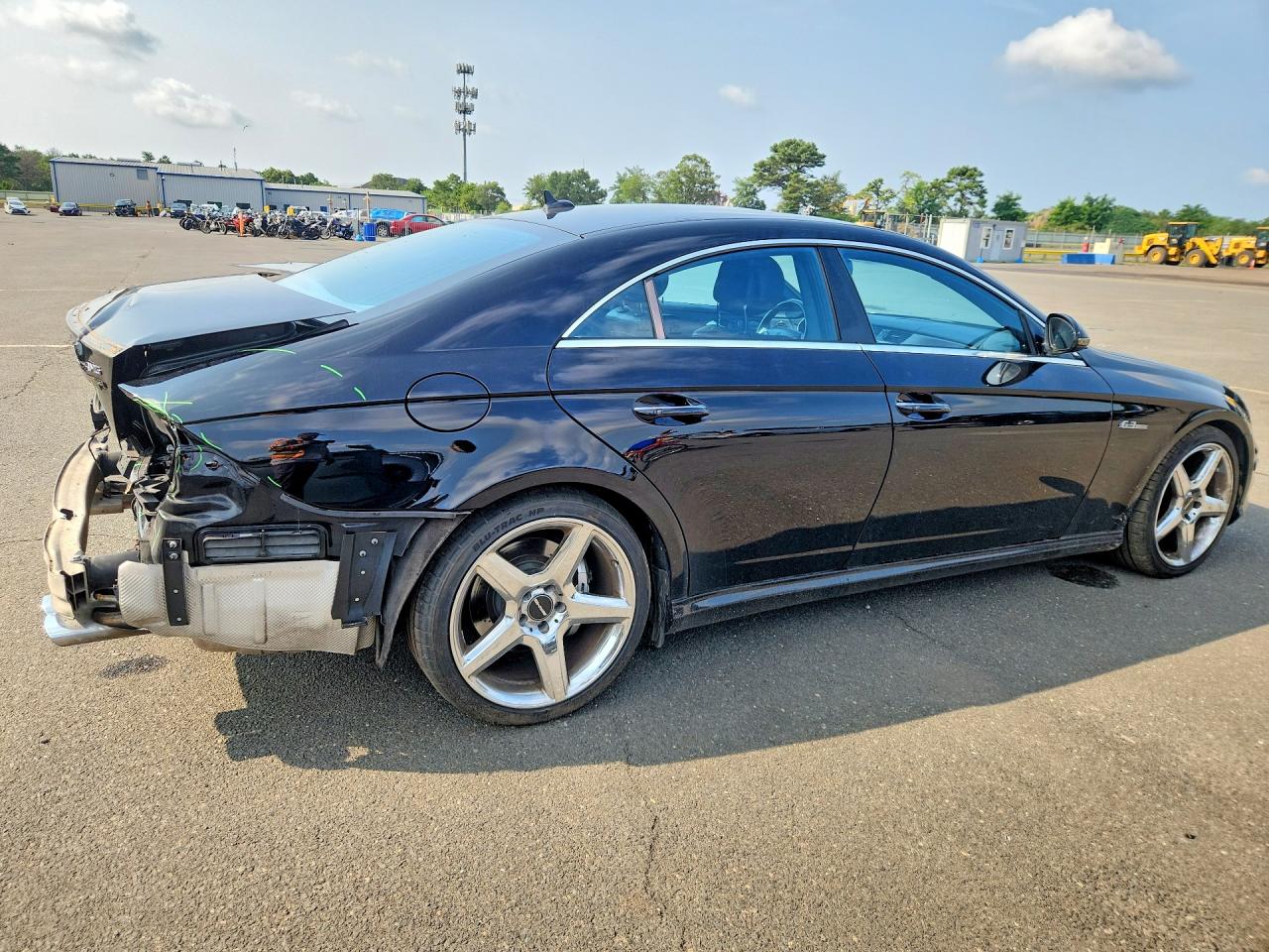 2008 Mercedes-benz Cls 63 Amg Black vin: WDDDJ77X18A126857