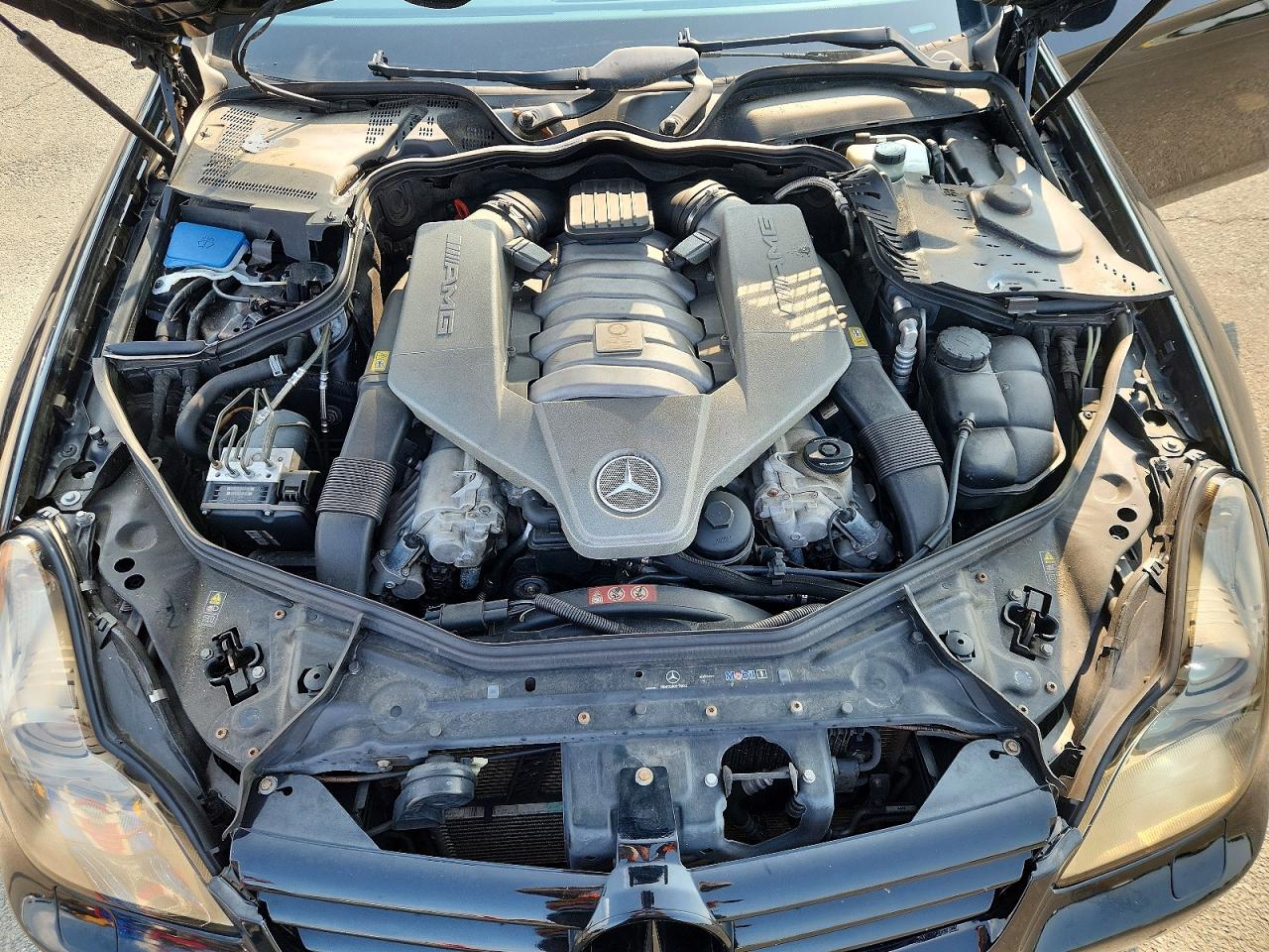 2008 Mercedes-benz Cls 63 Amg Black vin: WDDDJ77X18A126857