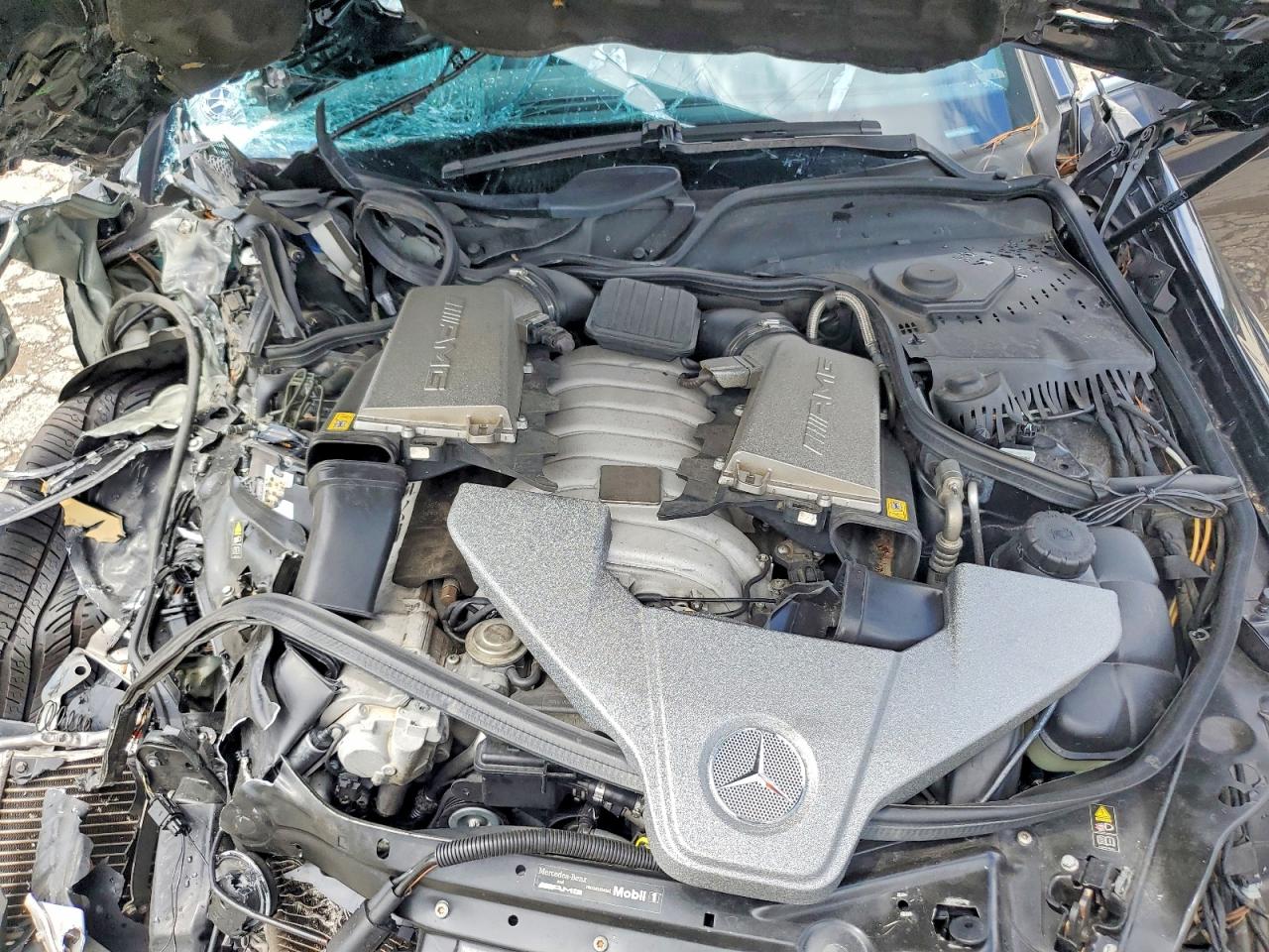 2009 Mercedes-benz Cls 63 Amg Черный vin: WDDDJ77X39A151003