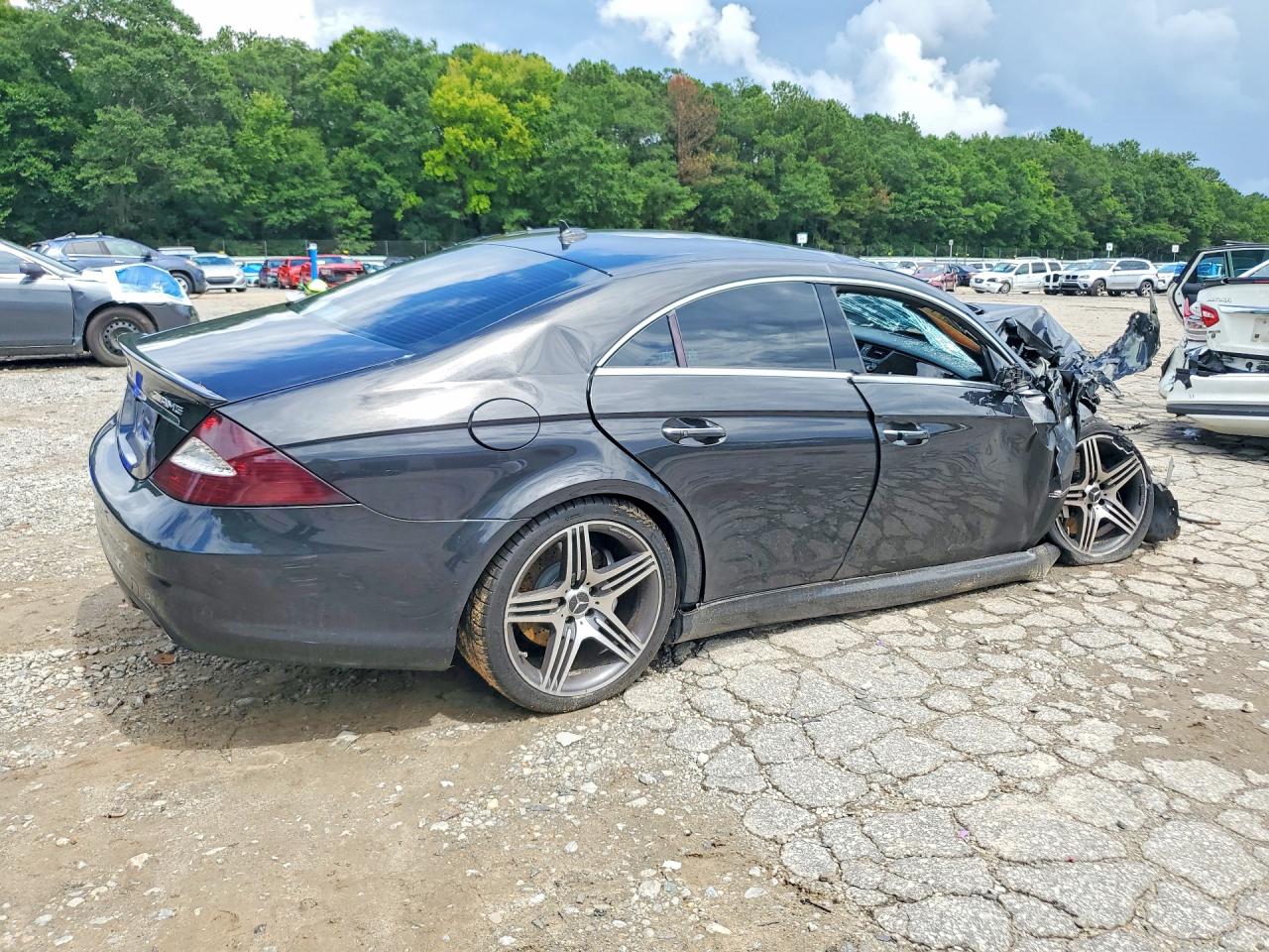2009 Mercedes-benz Cls 63 Amg Черный vin: WDDDJ77X39A151003