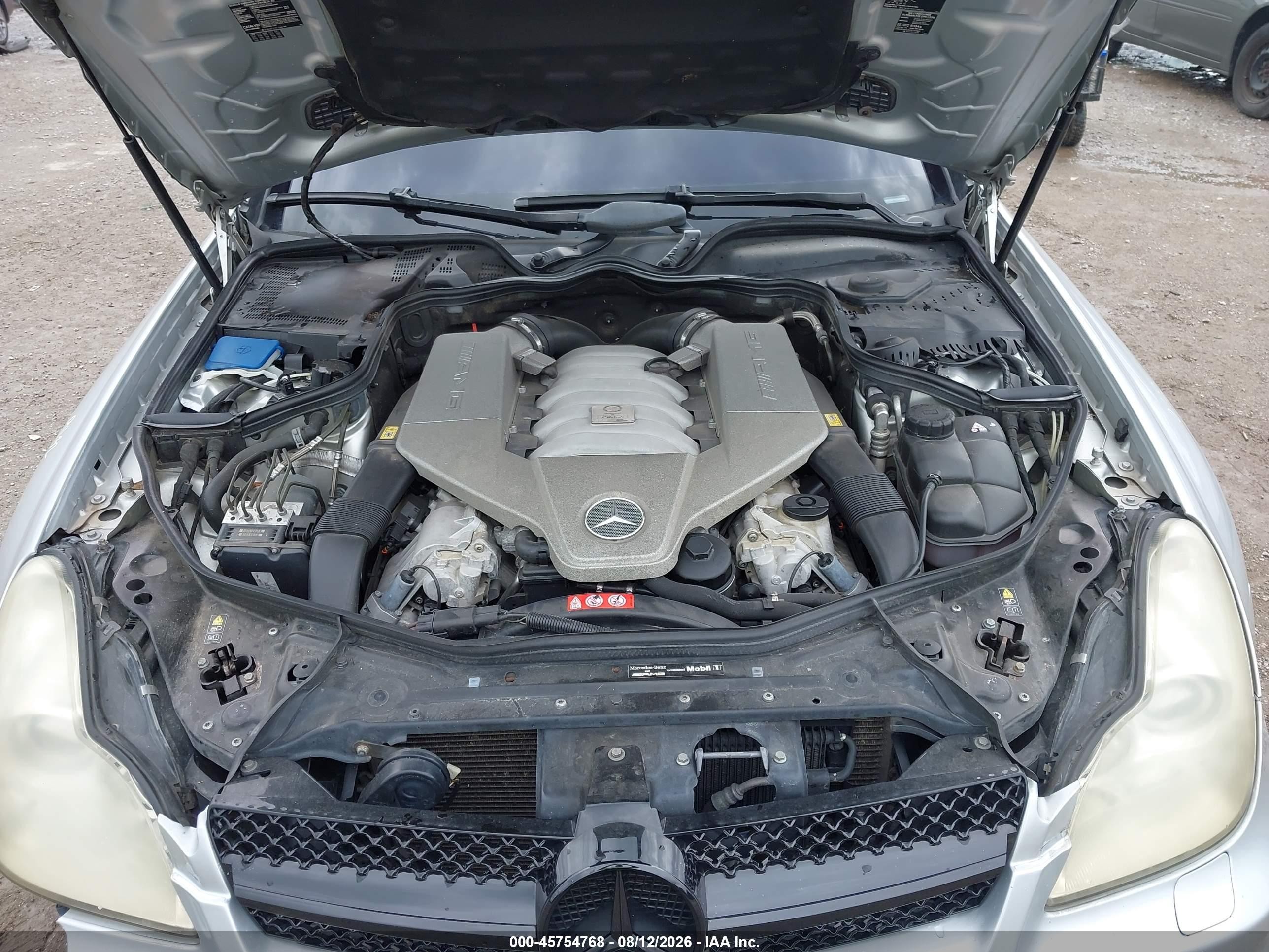 2007 Mercedes-benz Cls 63 Amg Silver vin: WDDDJ77X97A099664