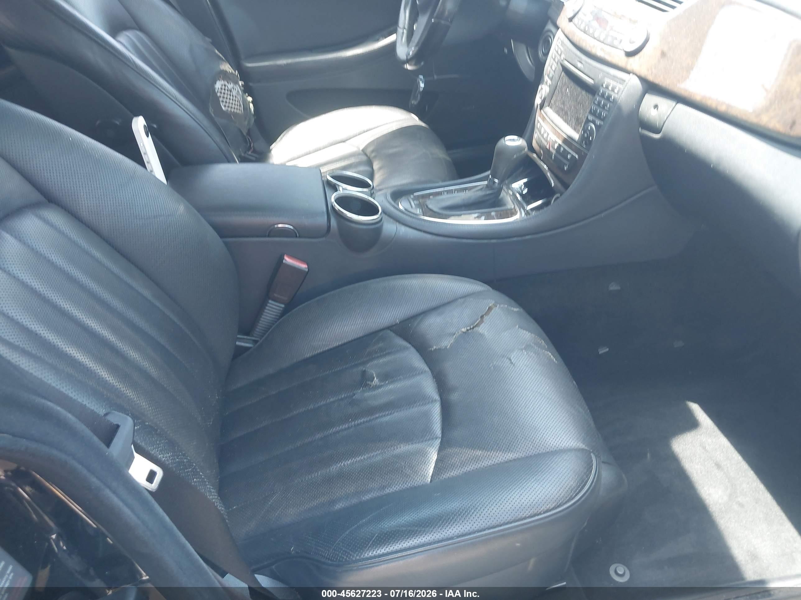 2011 Mercedes-benz Cls 550   Черный vin: WDDDJ7CB0BA170706