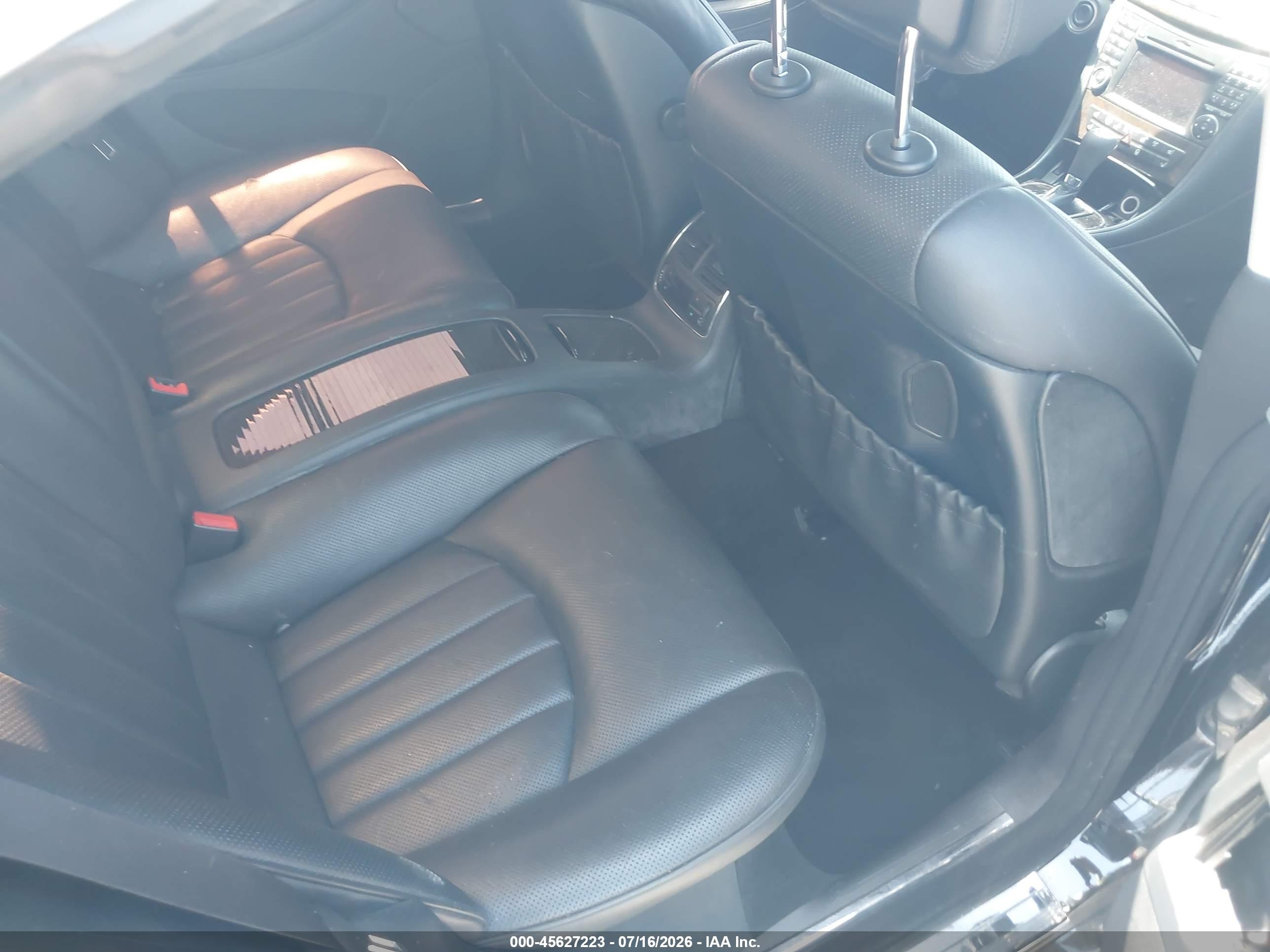 2011 Mercedes-benz Cls 550   Черный vin: WDDDJ7CB0BA170706