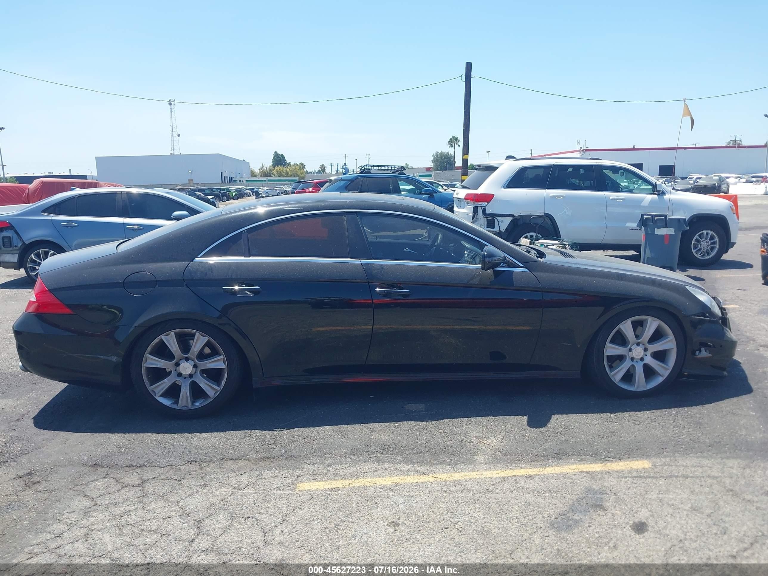 2011 Mercedes-benz Cls 550   Черный vin: WDDDJ7CB0BA170706