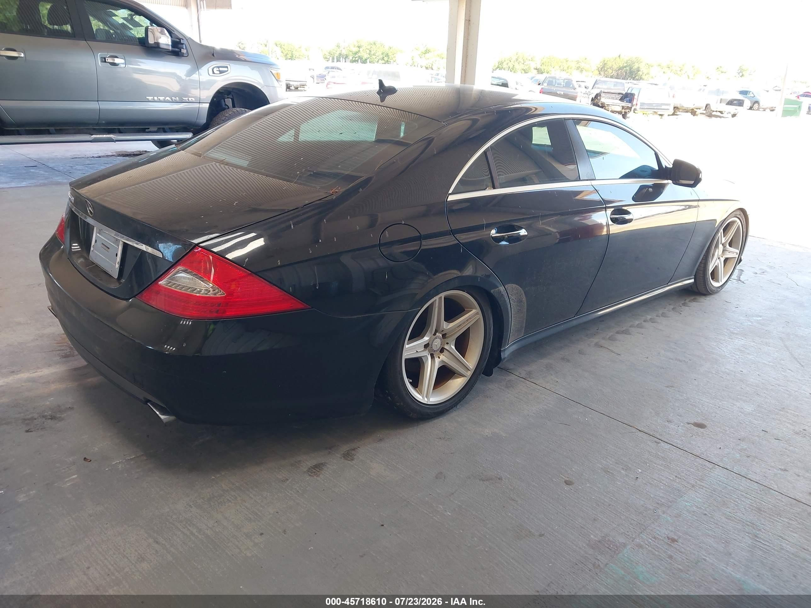 2011 Mercedes-benz Cls 550 Black vin: WDDDJ7CB1BA167703