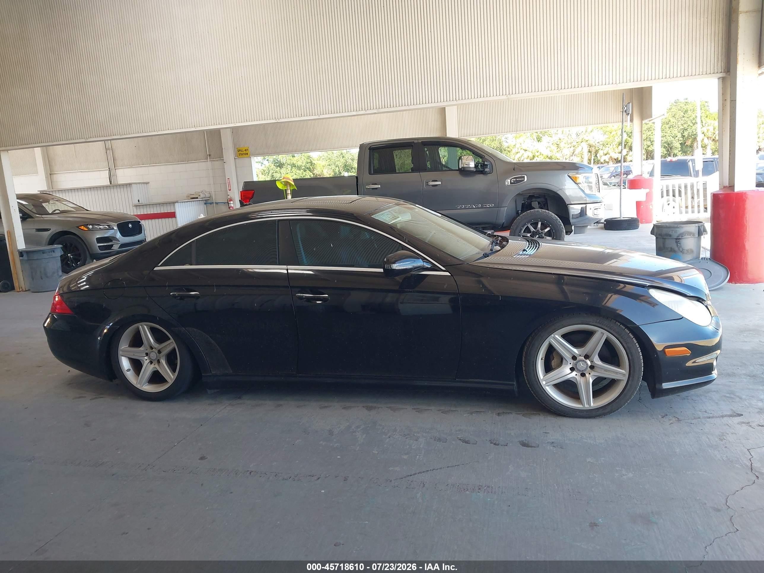 2011 Mercedes-benz Cls 550 Black vin: WDDDJ7CB1BA167703